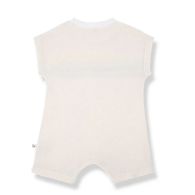 1+ In The Family Off White Campos Romper - Image 2