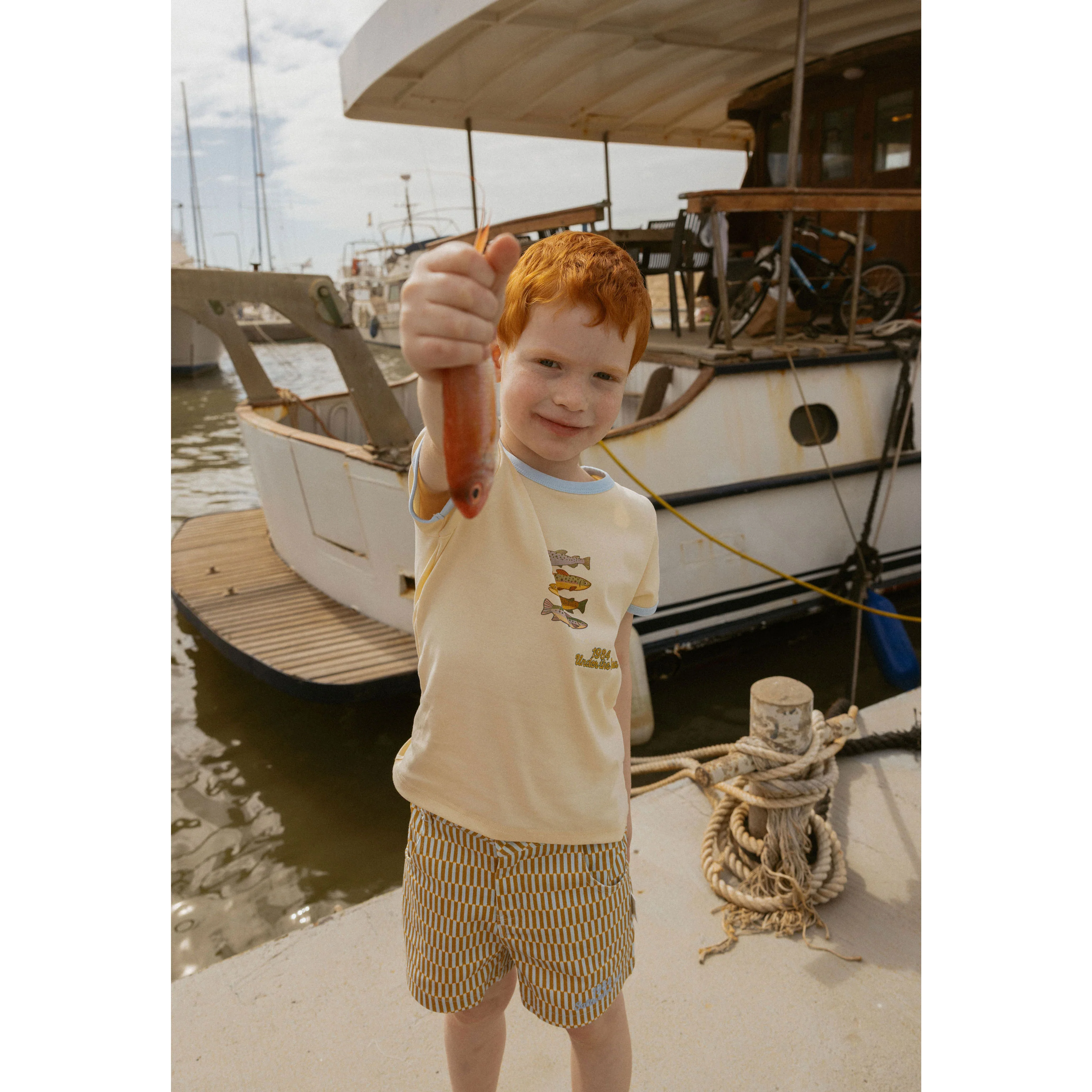 1984 Fish Graphic Tee - Image 2