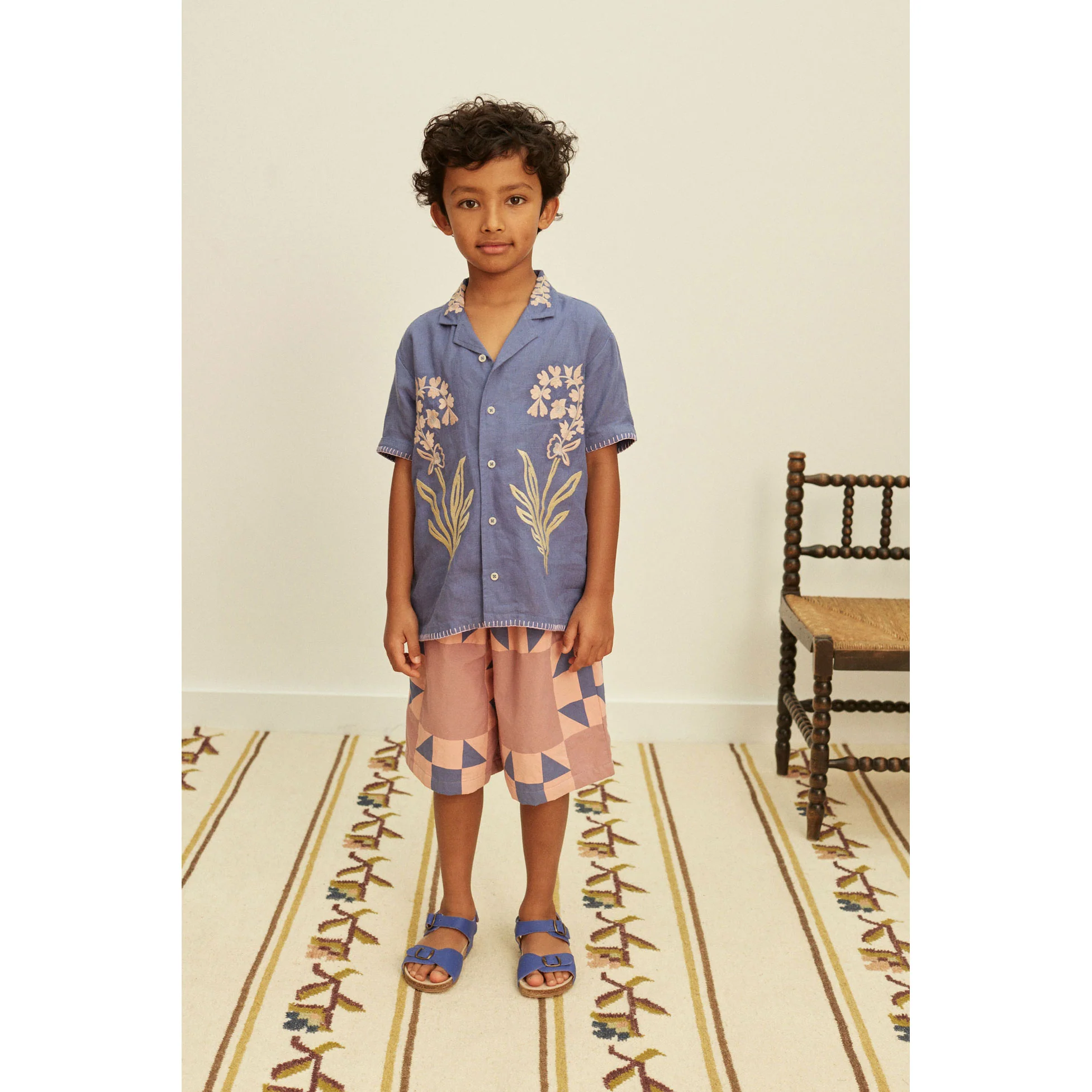 Apolina Azul Donny Embroidered Shirt - Image 2