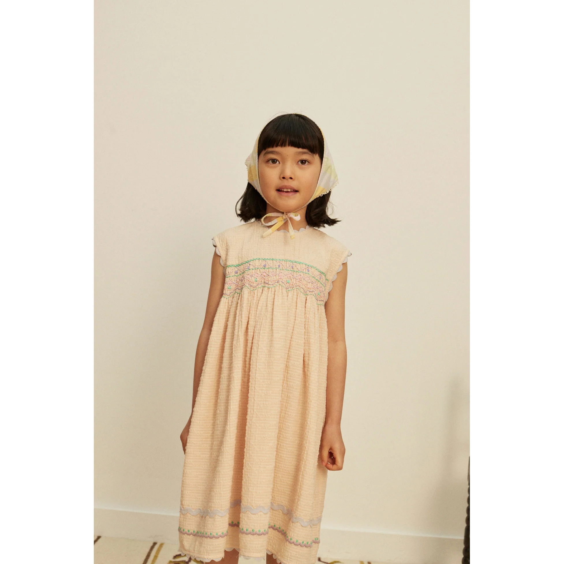 Apolina Blush Gigi Midi Dress - Image 2