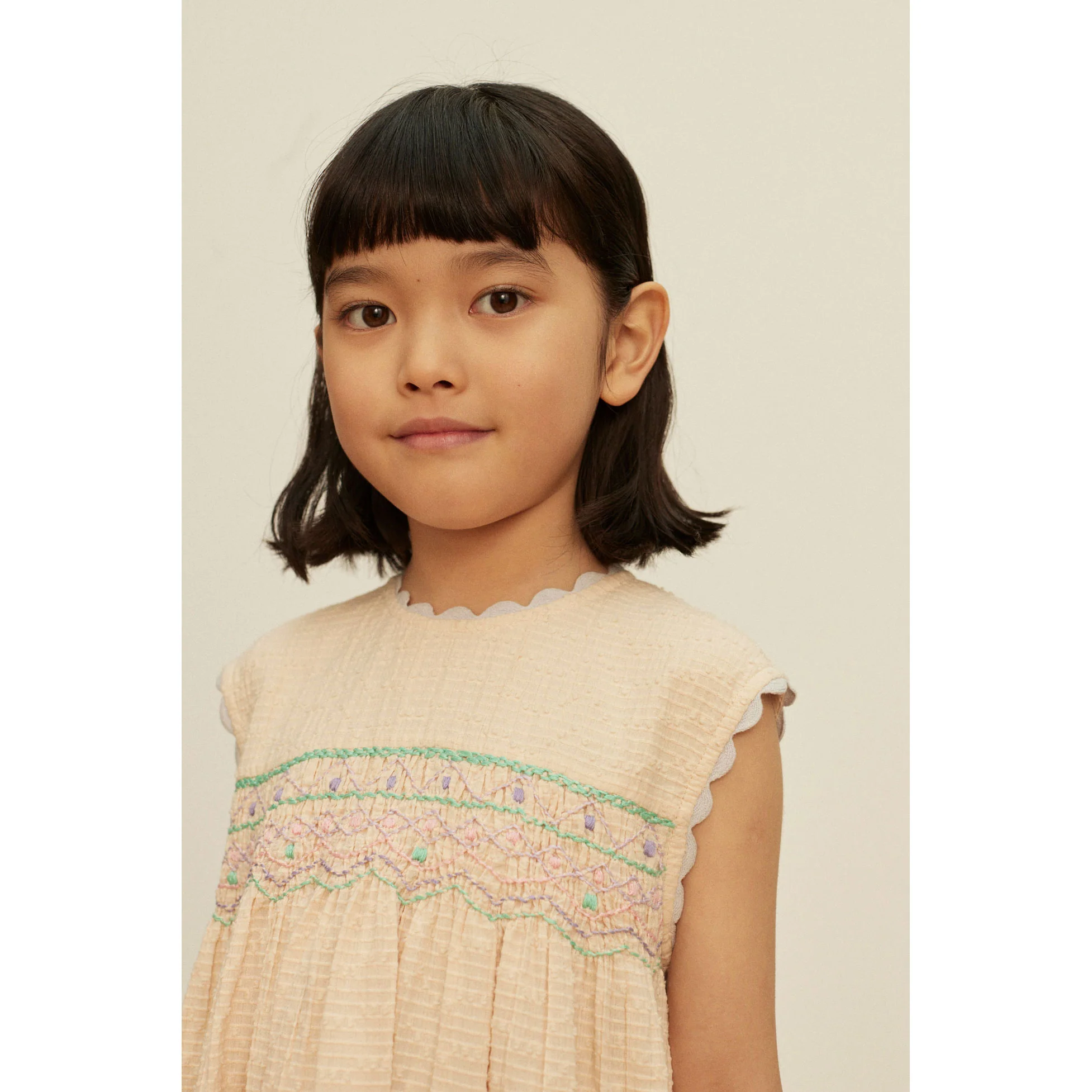 Apolina Blush Gigi Midi Dress - Image 3