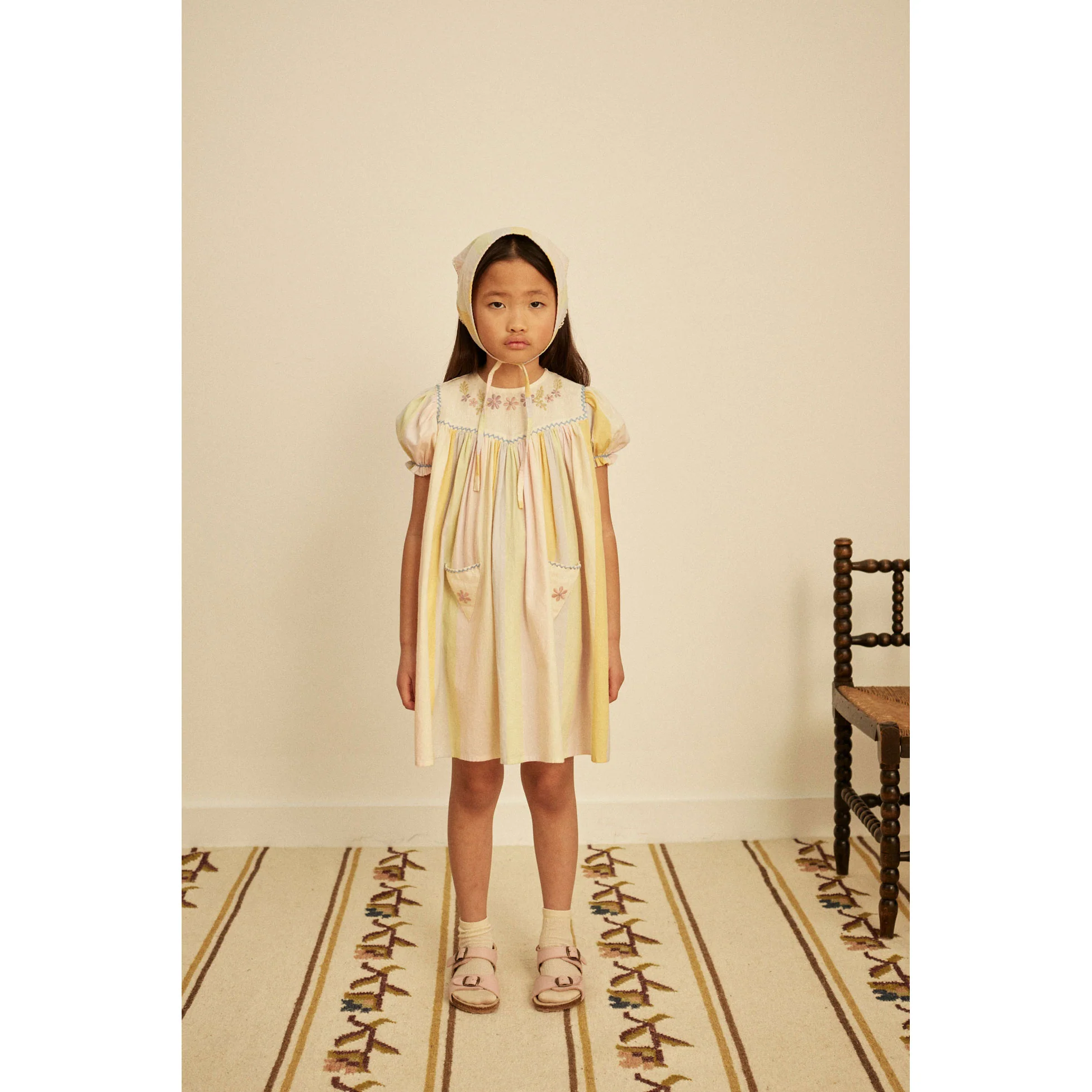 Apolina Painters Stripe Kiki Dress - Image 2