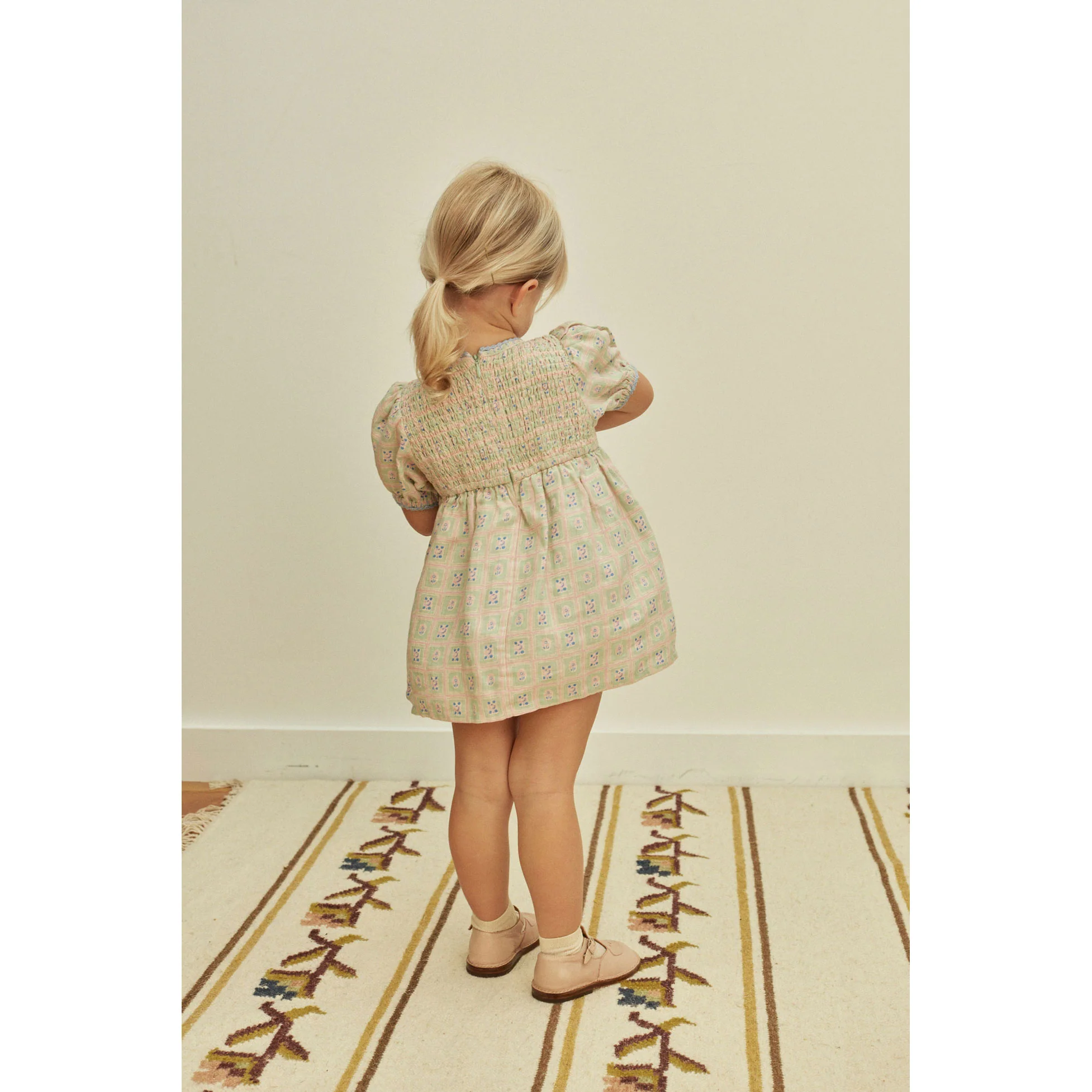 Apolina Rosepanel Mint Baby Noemie Dress - Image 3