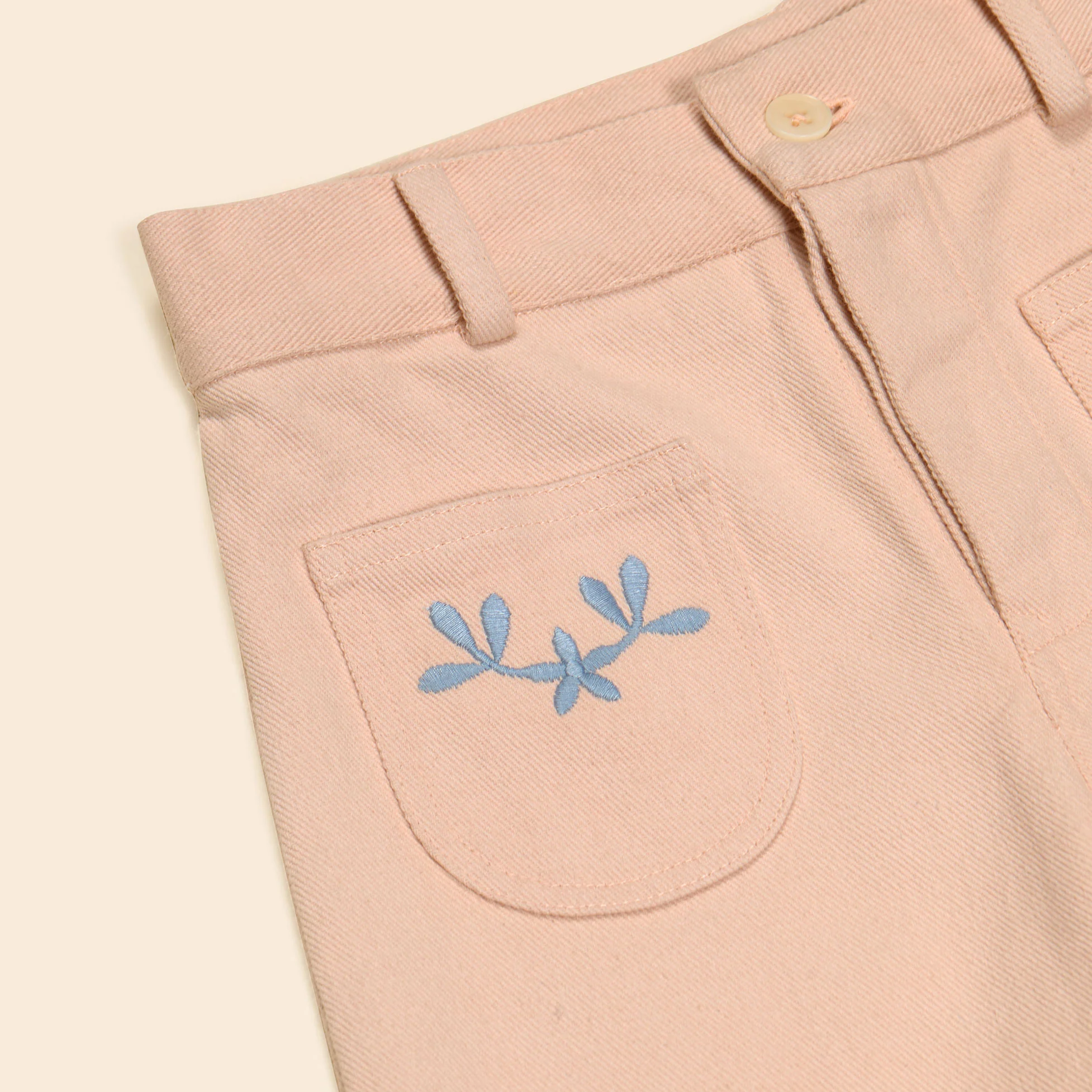 Apolina Satin Pink Casey Long Short - Image 3