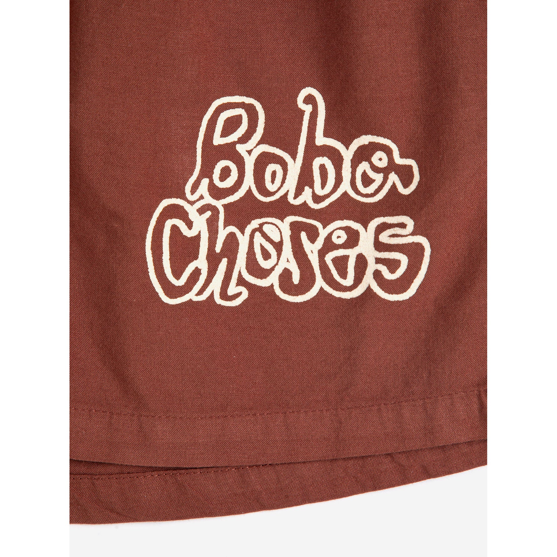 Bobo Choses Brown Bobo Choses By Hand Woven Bermuda Shorts - Image 3