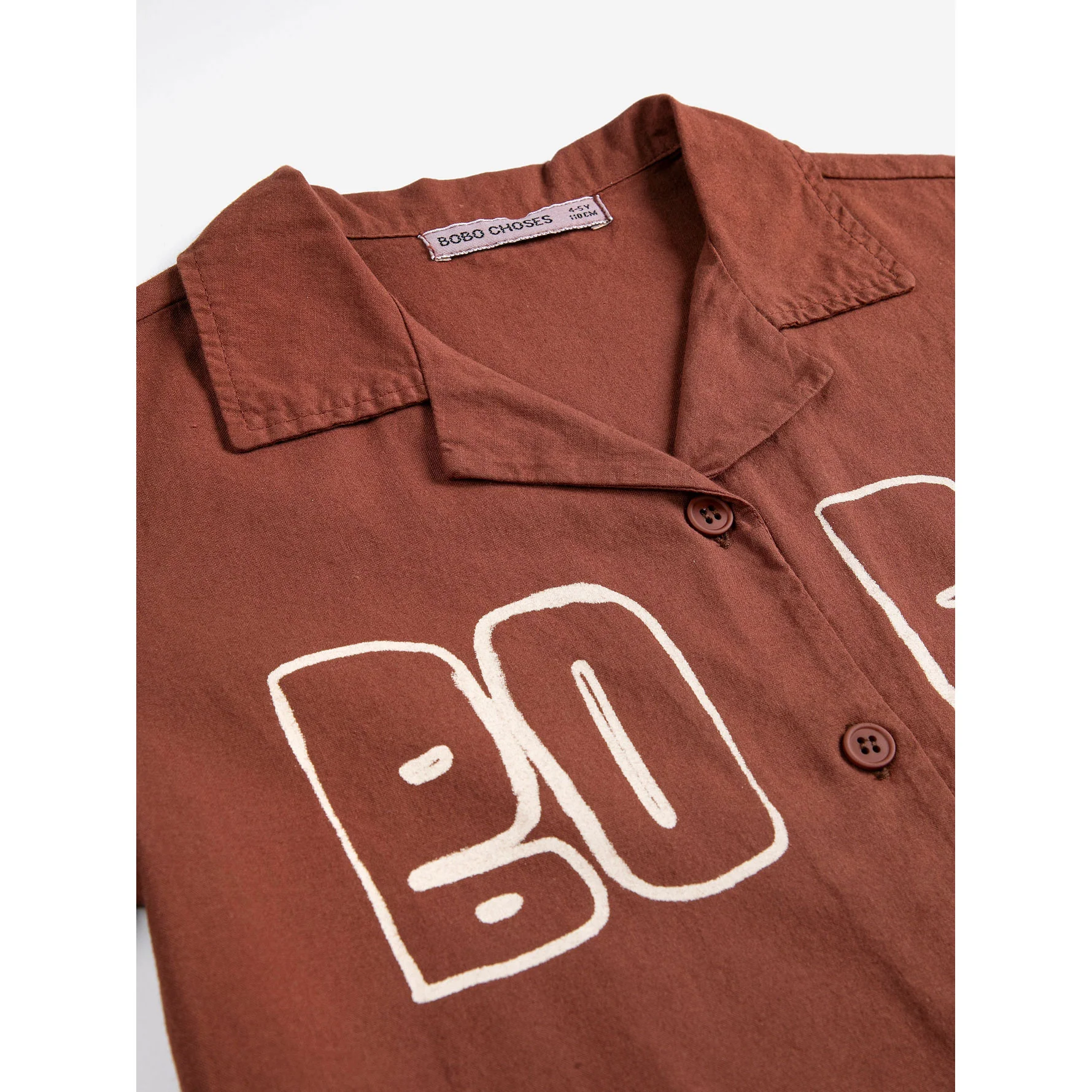 Bobo Choses Brown Bobo Choses Thin Woven Shirt - Image 3