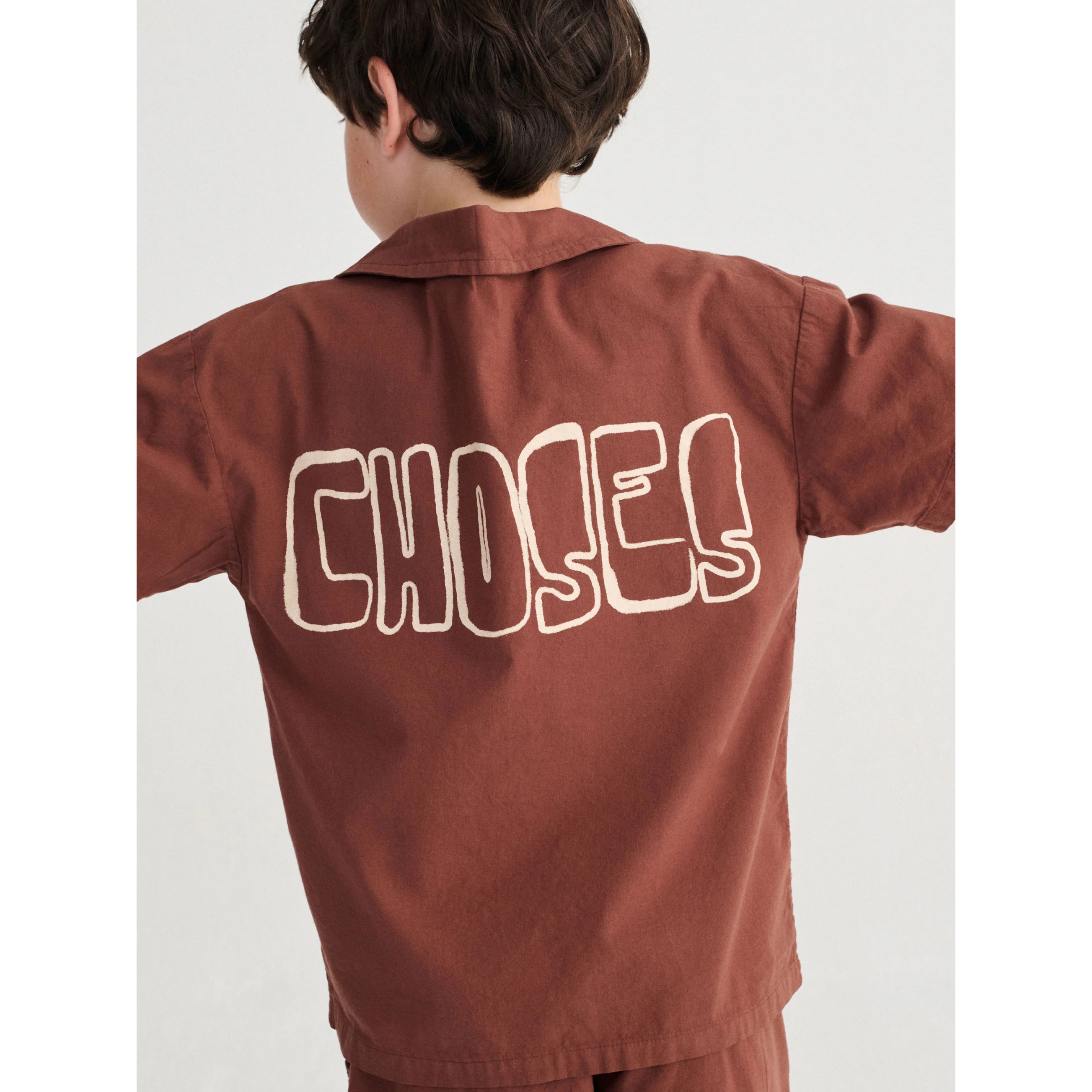 Bobo Choses Brown Bobo Choses Thin Woven Shirt - Image 4