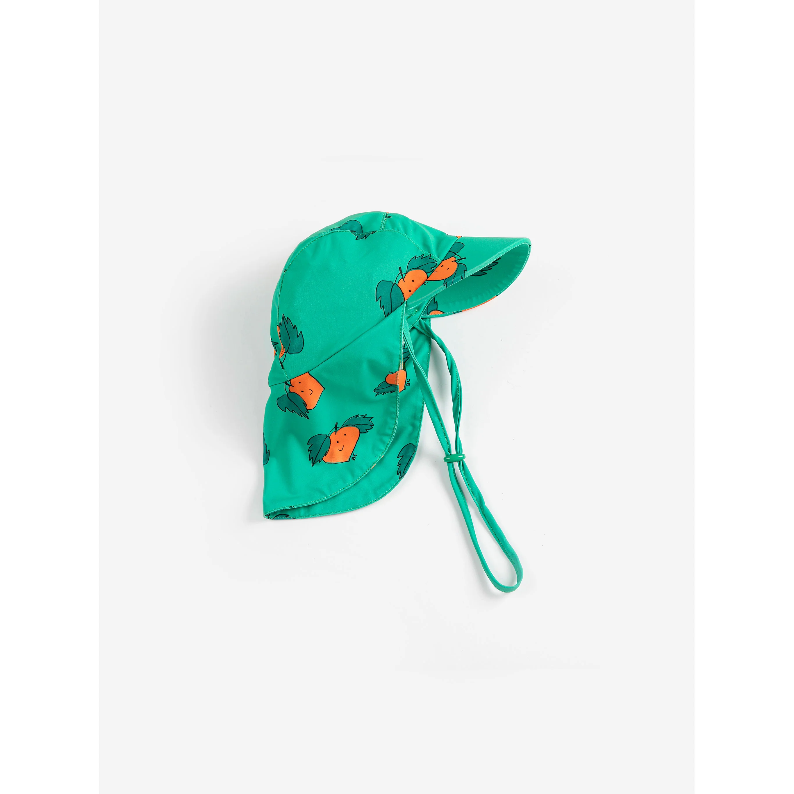 Bobo Choses Green Tangerine All Over Swim Cap - Image 3