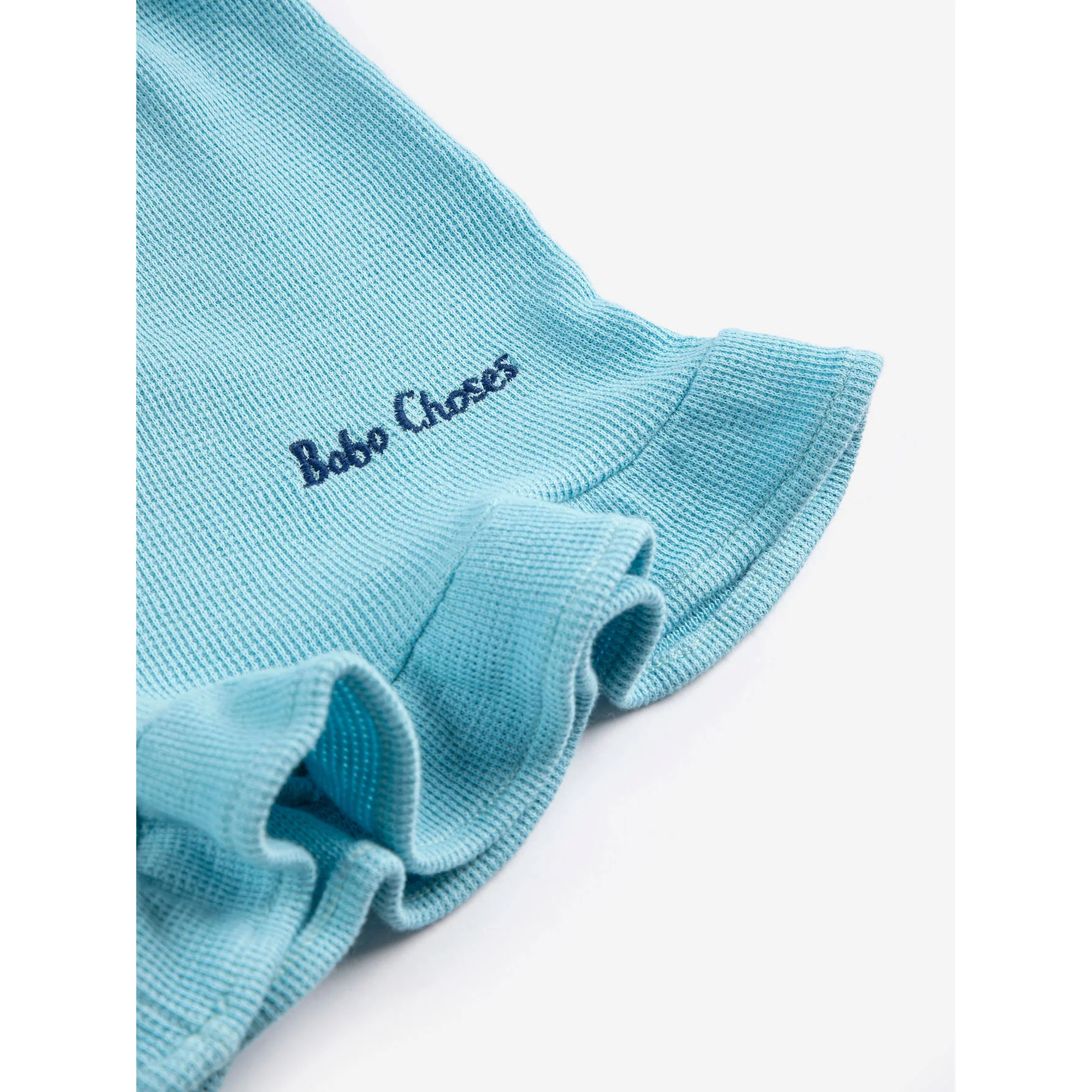 Bobo Choses Light Blue Bobo Choses Ruffled Shorts - Image 5