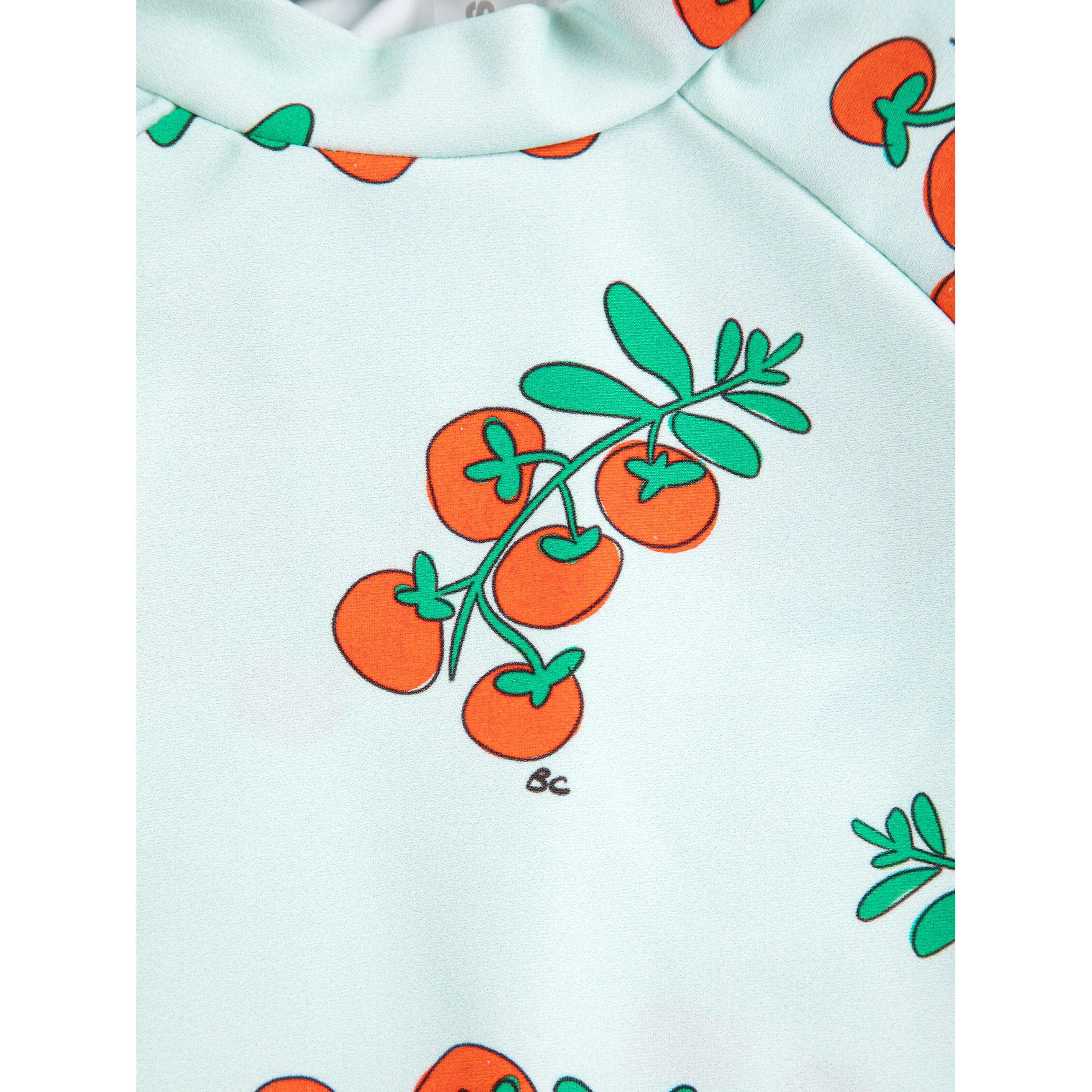 Bobo Choses Light Blue Tomatoes All Over Baby Swim T-Shirt - Image 3