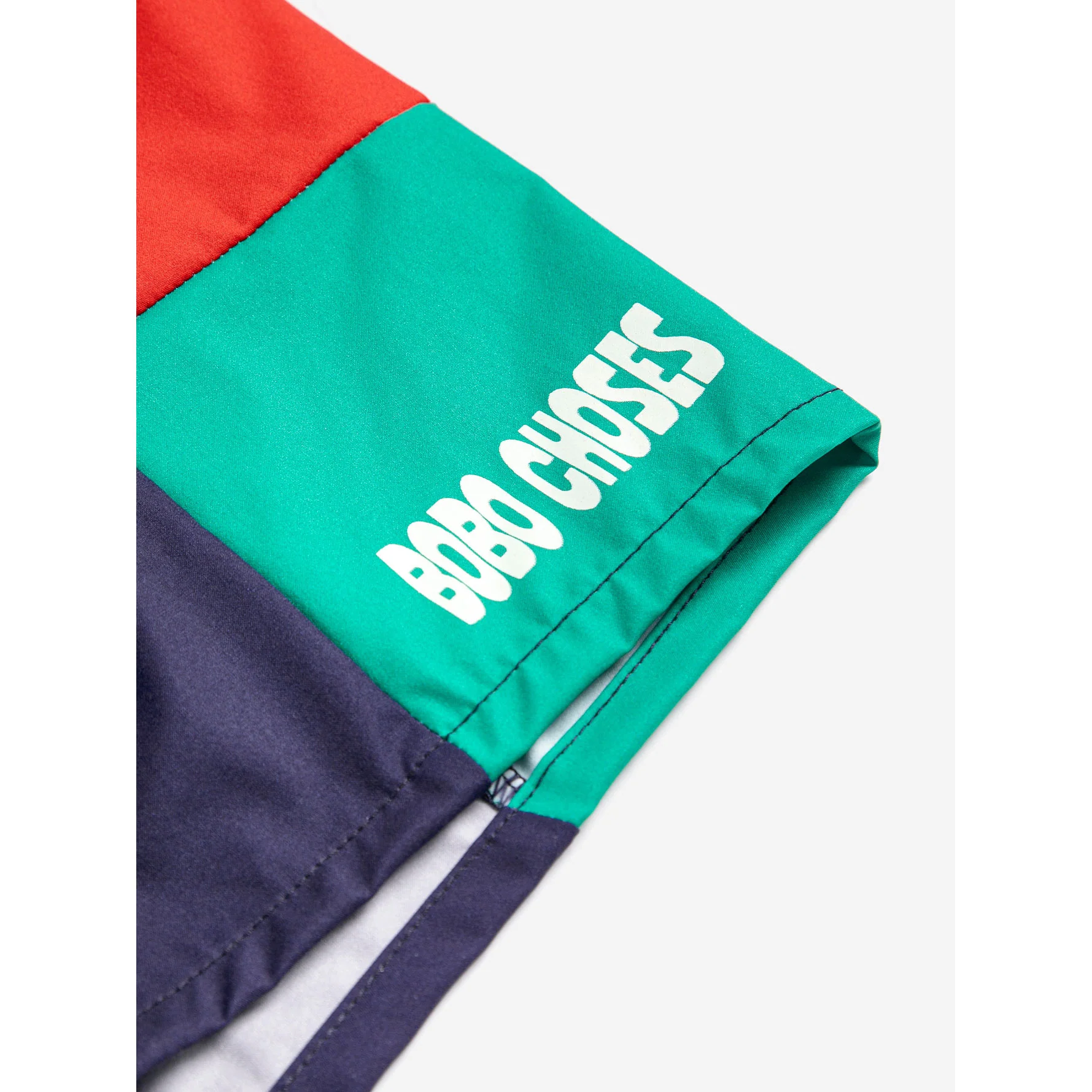 Bobo Choses Multicolor Bobo Choses Color Block Swim Trunks - Image 5