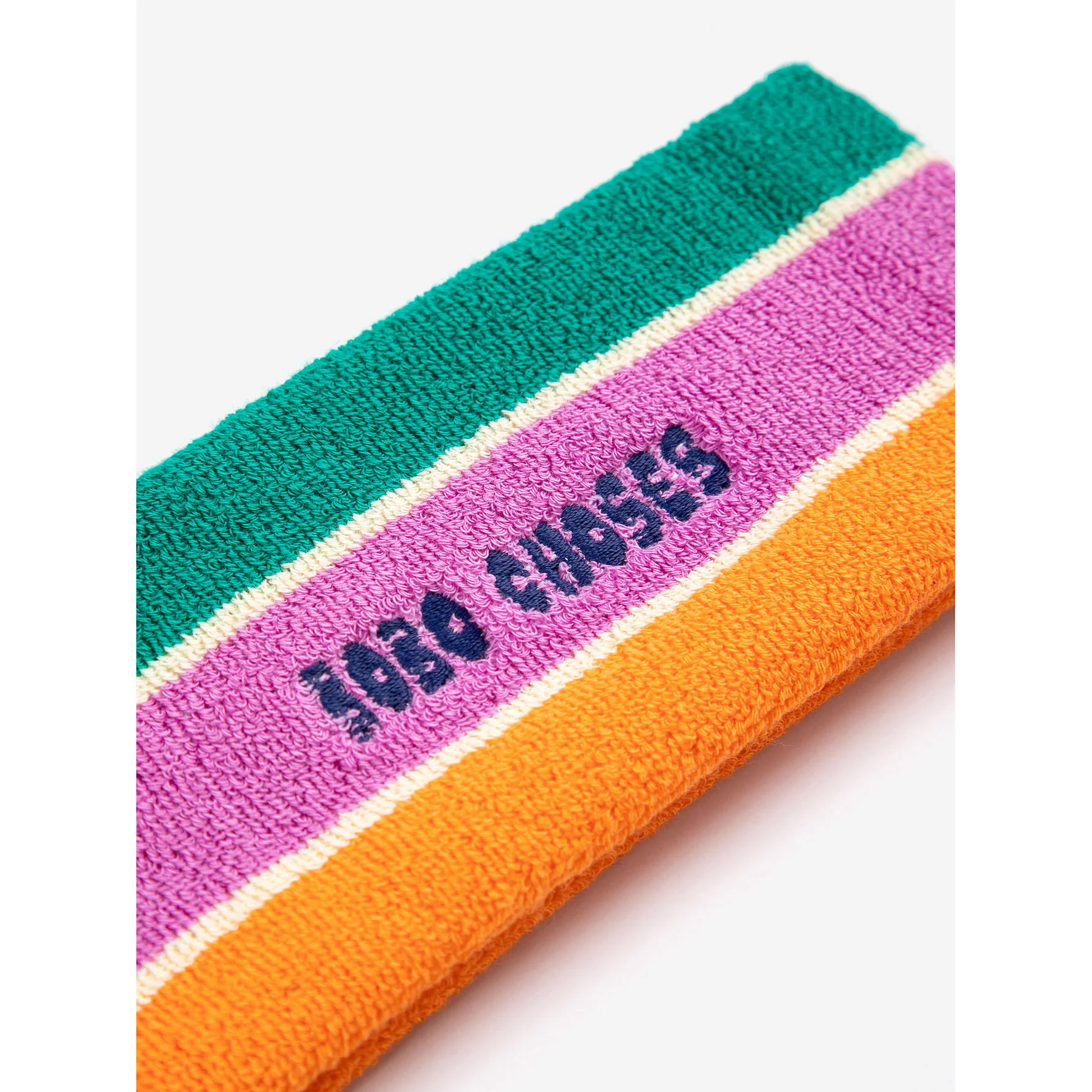 Bobo Choses Multicolor Bobo Choses Striped Terry Cloth Headband - Image 2