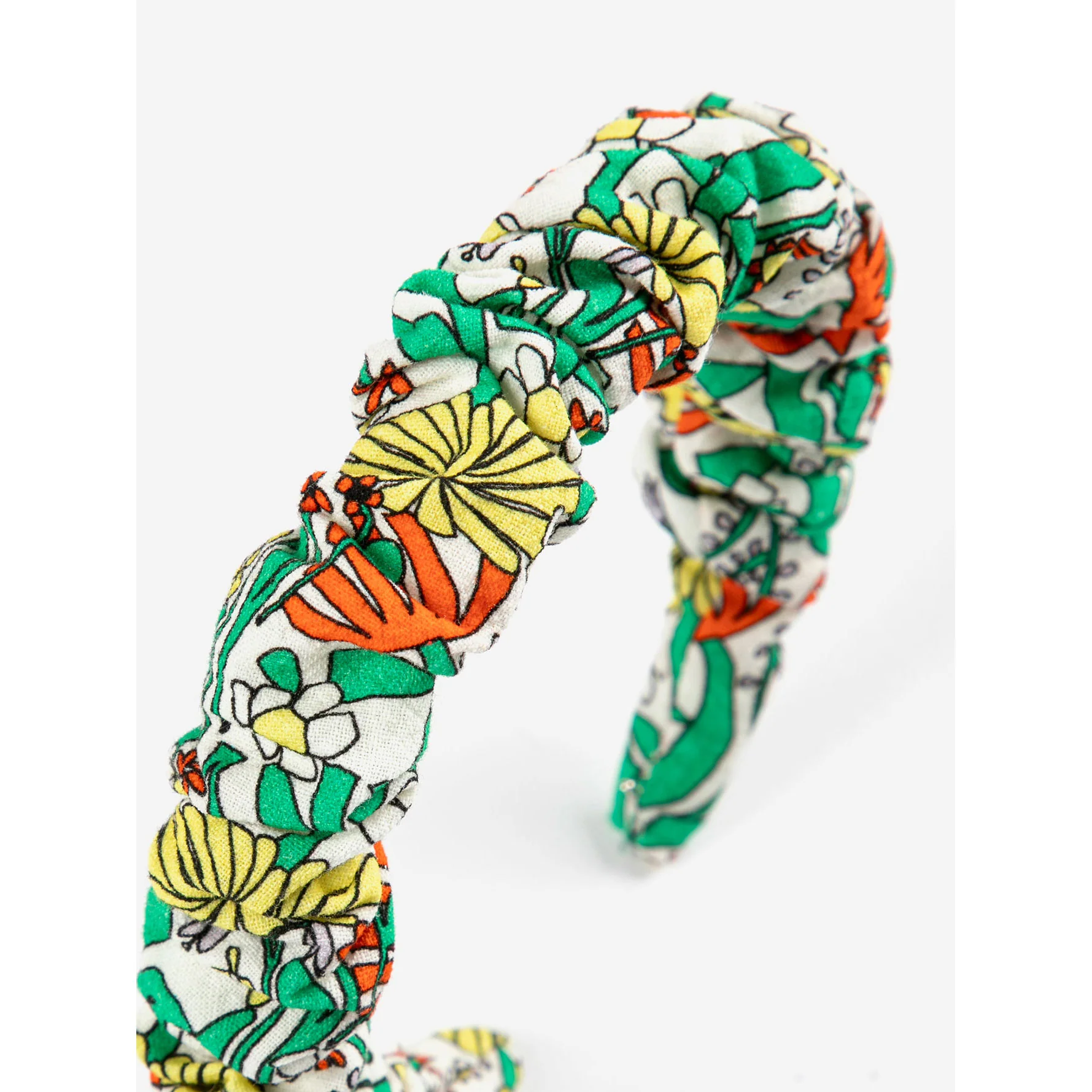 Bobo Choses Off White Color Herbalist All Over Gathered Headband - Image 2