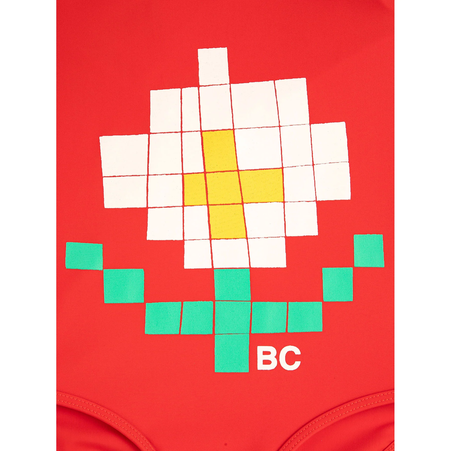 Bobo Choses Red Pixel Daisy Swimsuit - Image 5