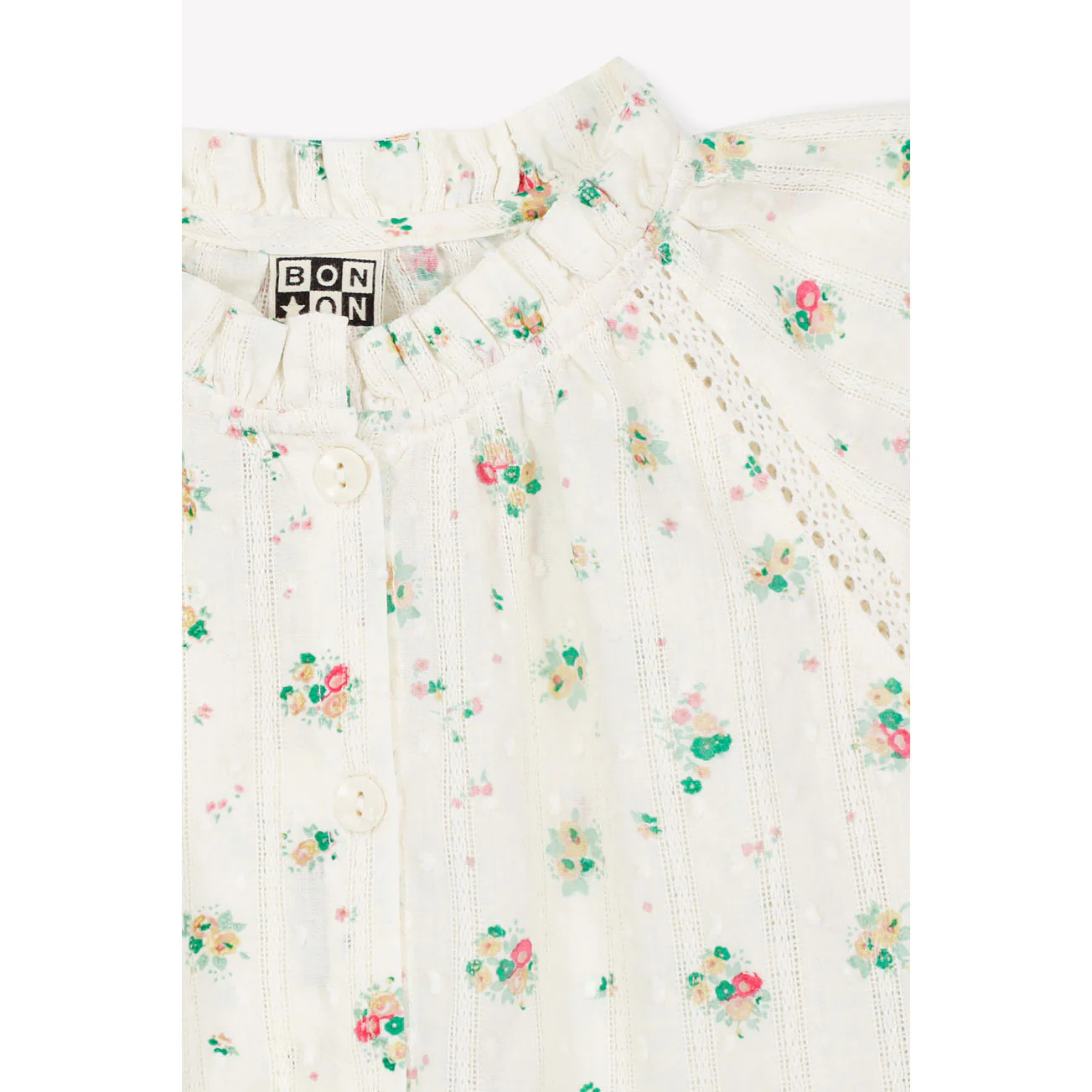 Bonton Coconut Bouquet Reinette Blouse - Image 3