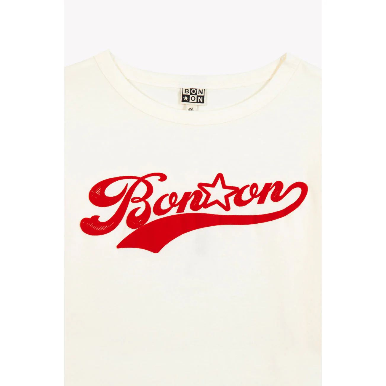 Bonton Ecru Taxo Logo Tee - Image 3