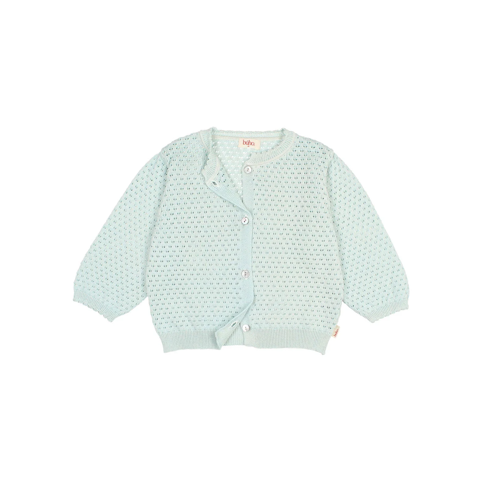 Buho Aqua Boho Cardigan - Image 3