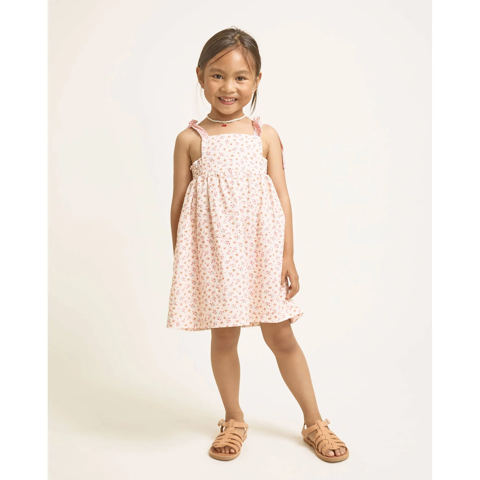 Buho Coral Picnic Dress - Image 2