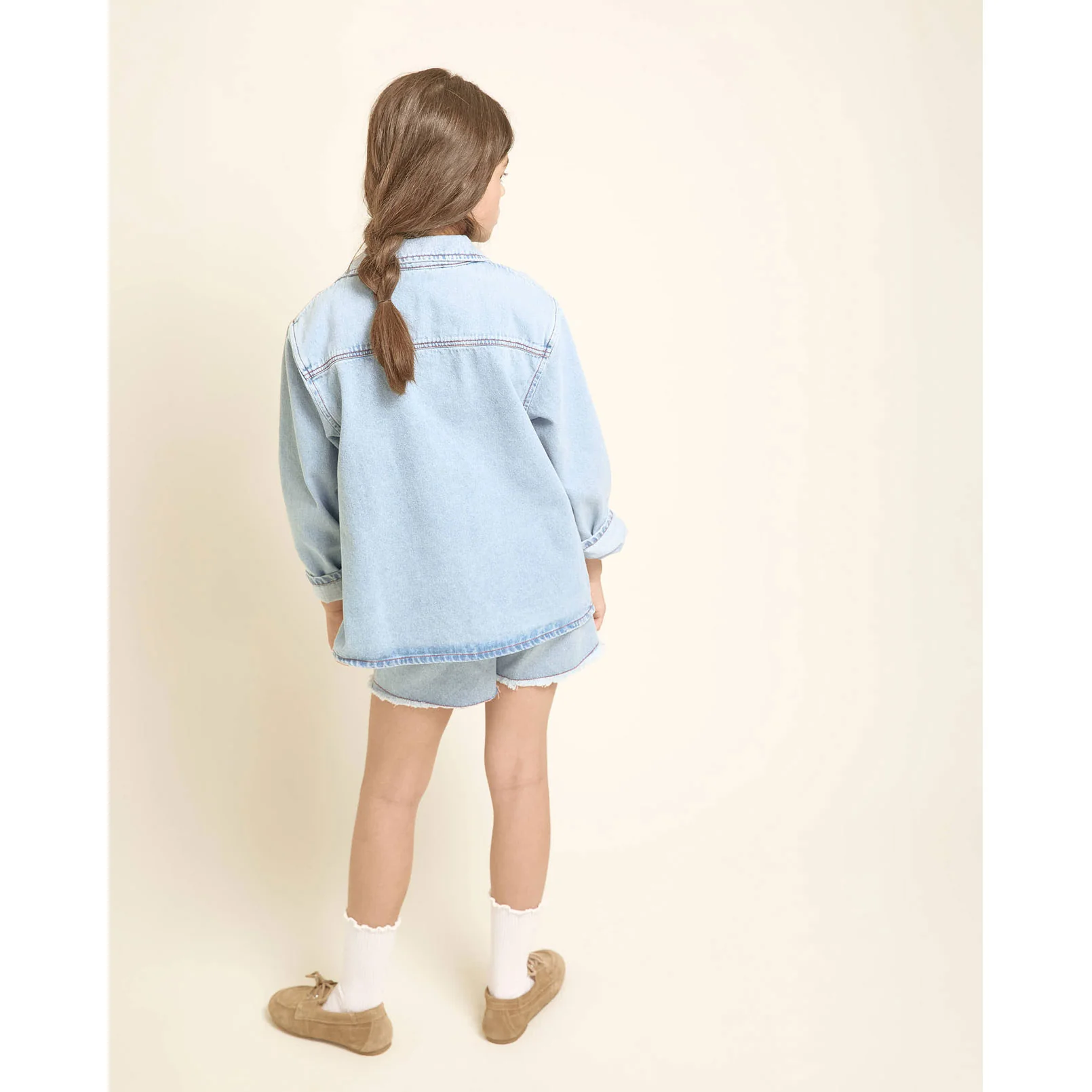 Buho Denim Bleach Denim Short - Image 4