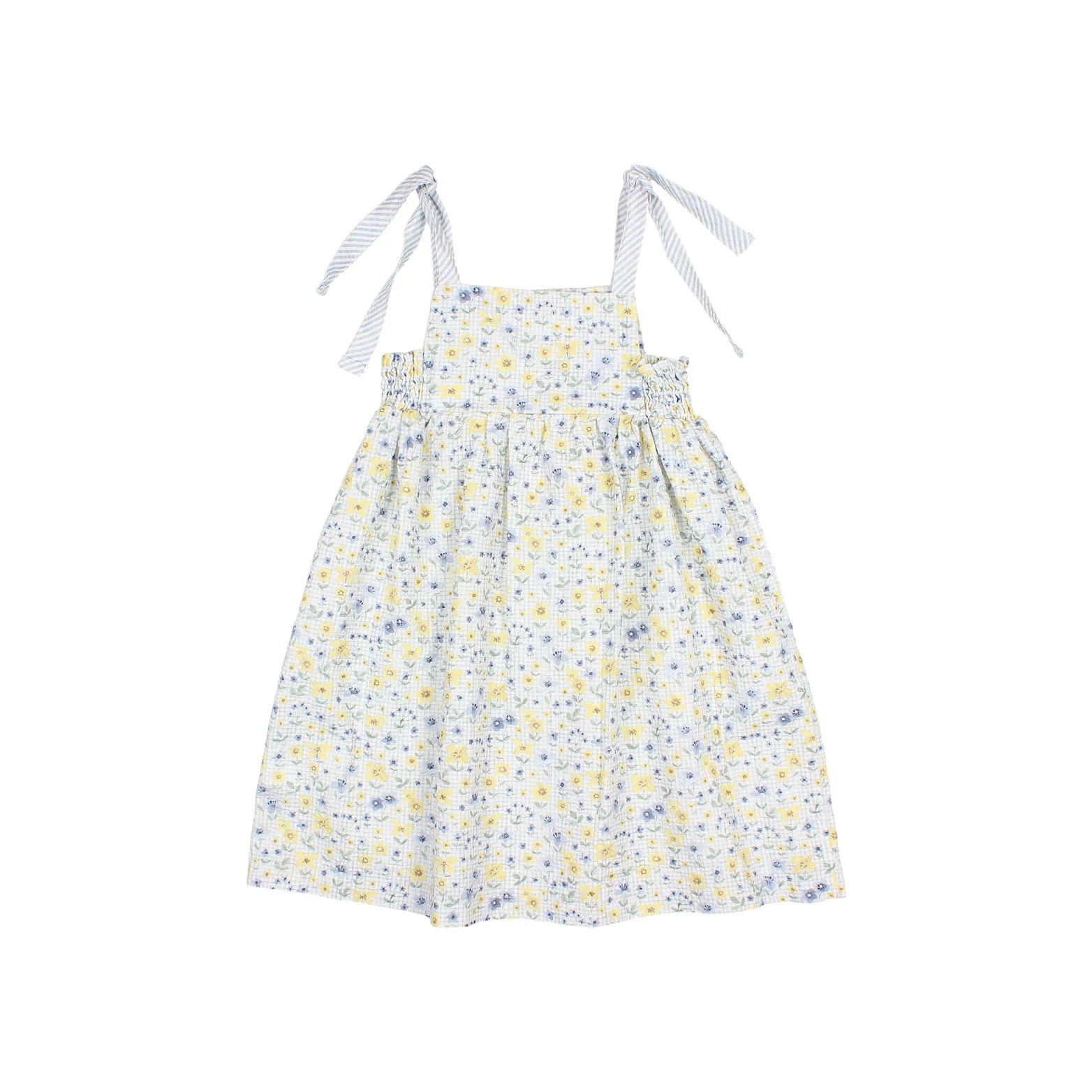 Buho  Sky Blue Picnic Dress - Image 2