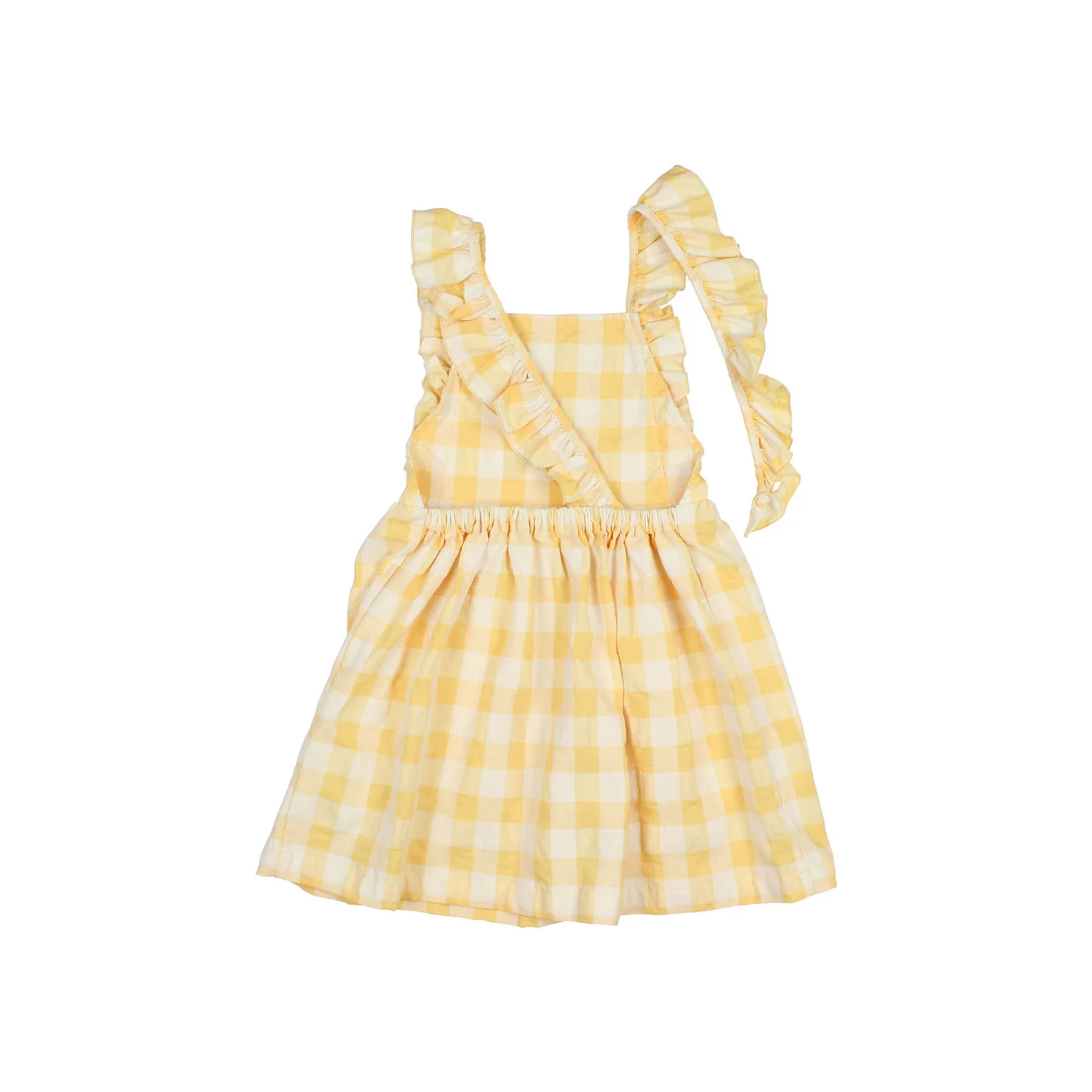 Buho Sun Gingham Dress - Image 5