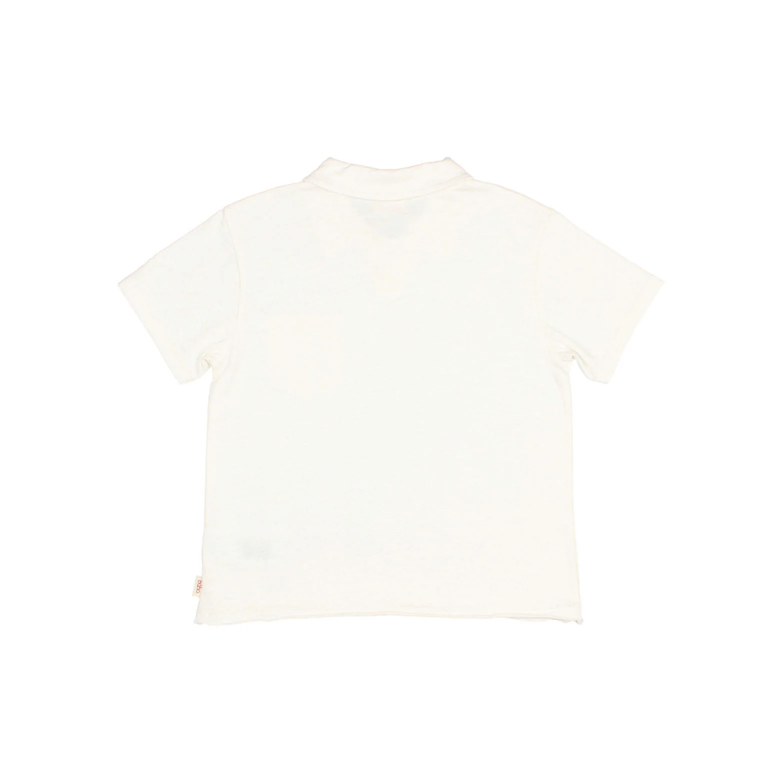 Buho White Pocket Polo - Image 2