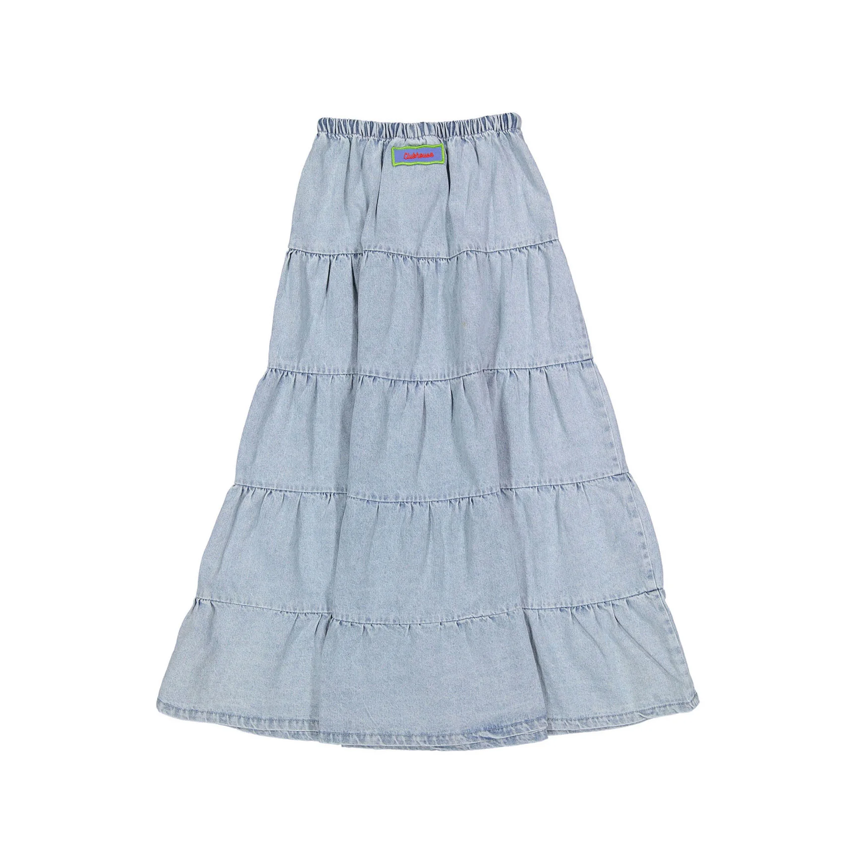 Clubhouse Denim Tiered Skirt - Image 3