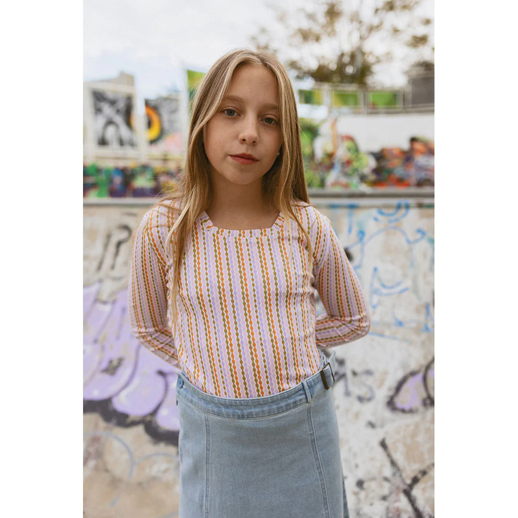 Clubhouse Rippled Striped Tee - Image 2