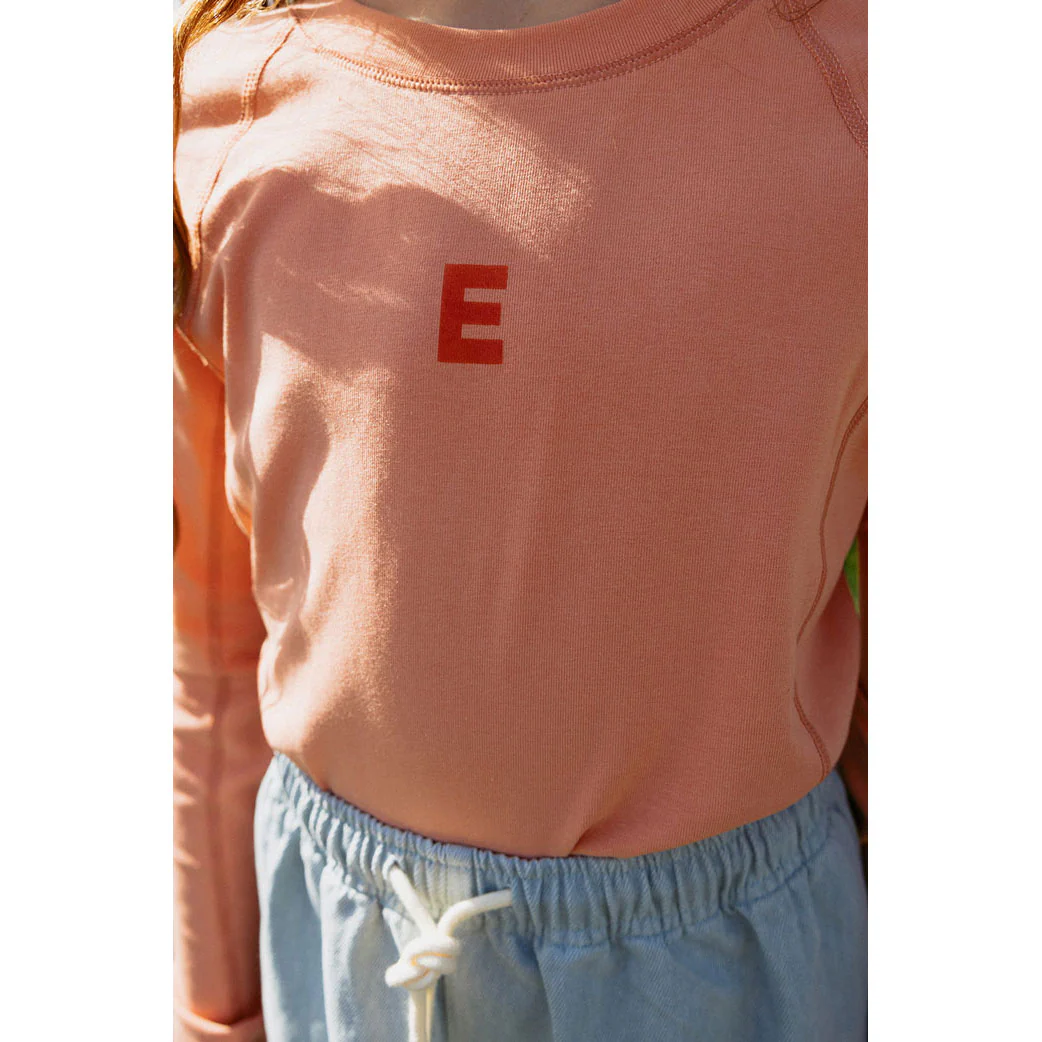 Elements Coral E Logo Stitch Tee - Image 4