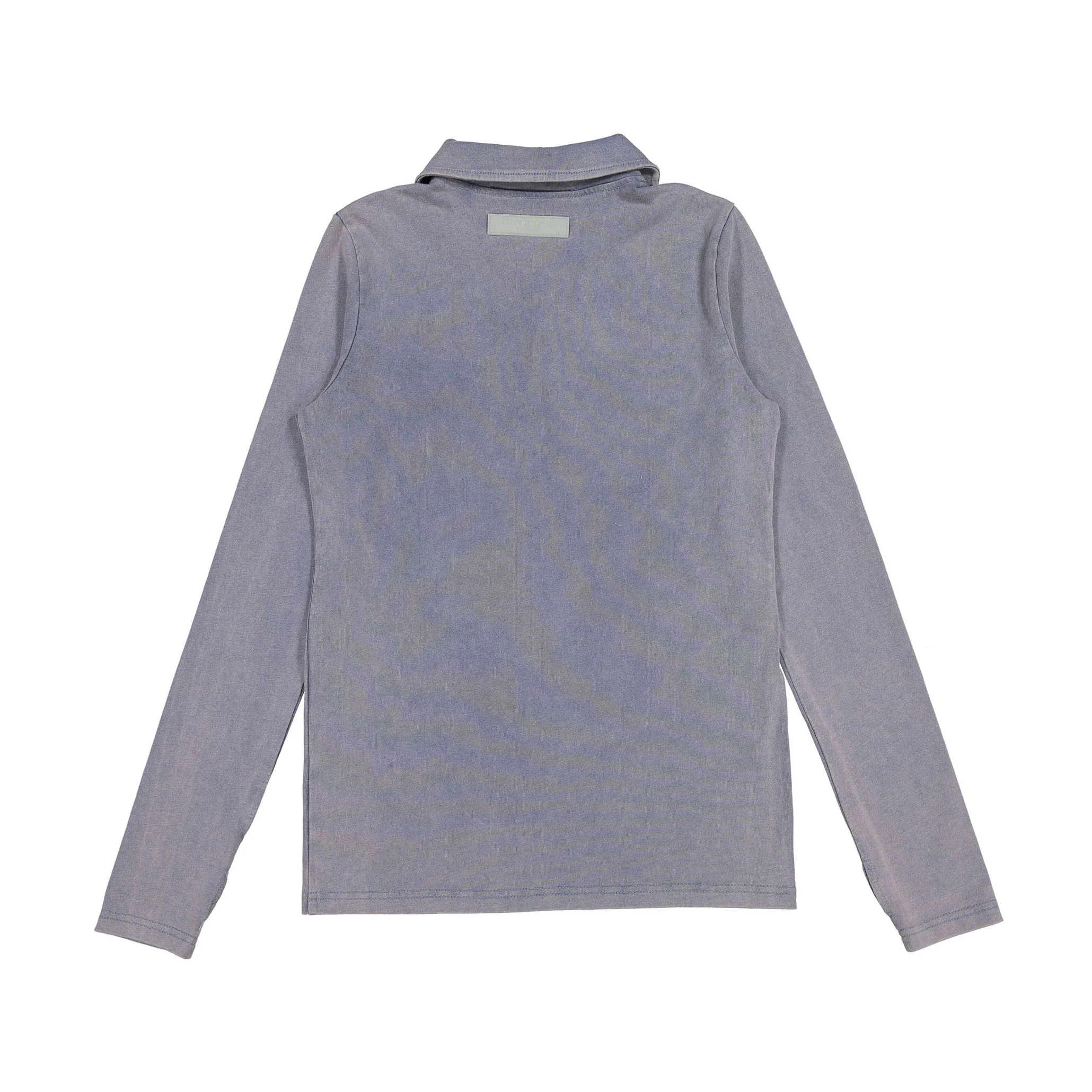 Elements Light Denim Wash E Logo Polo - Image 2