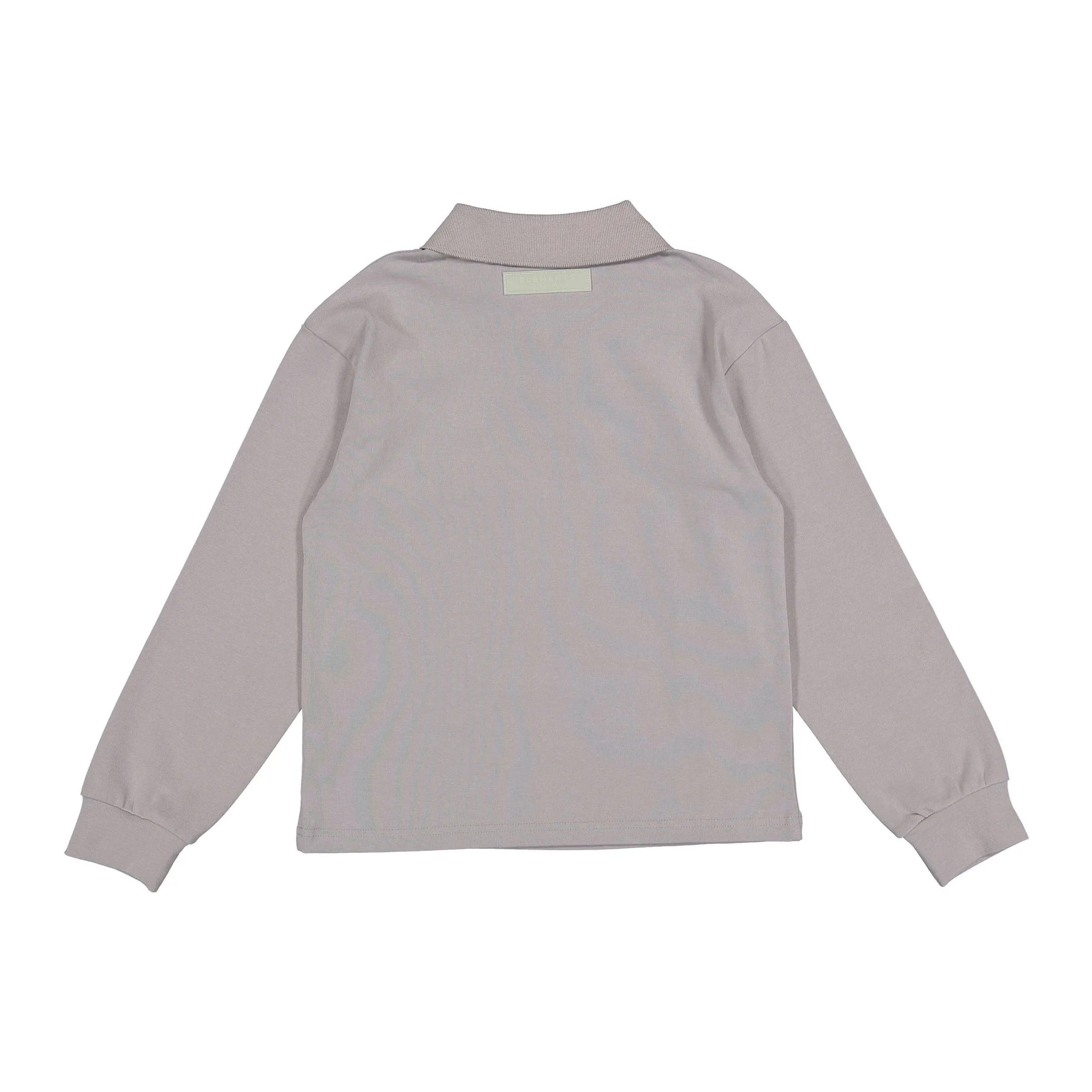 Elements Grey/Slate E Logo Polo - Image 2