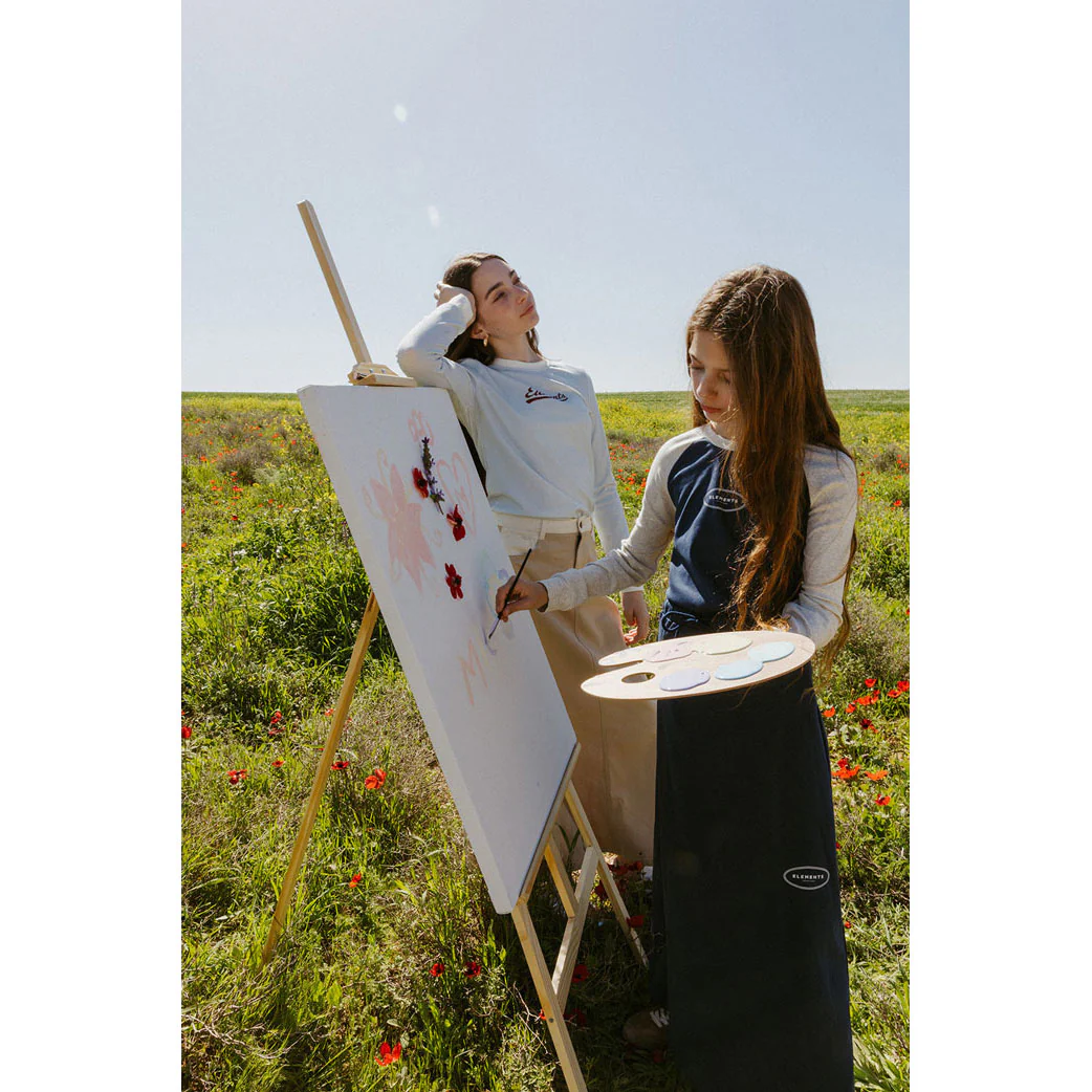 Elements Heather Two Toned Baseball Tee - Image 4