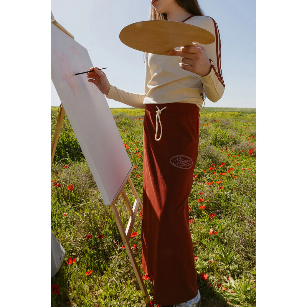 Elements Rust Camp Drawstring Skirt - Image 2