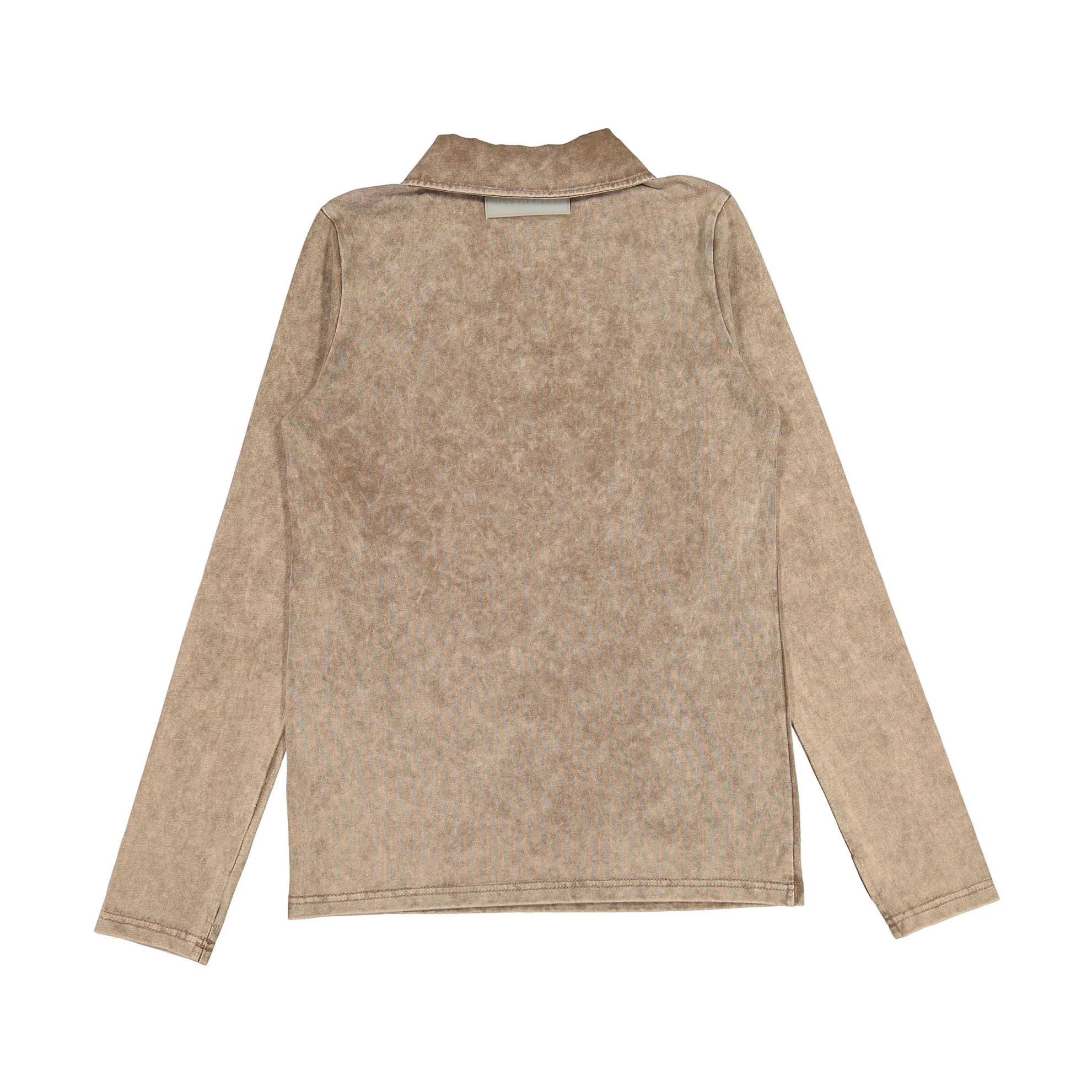 Elements Tan Wash E Logo Polo - Image 2