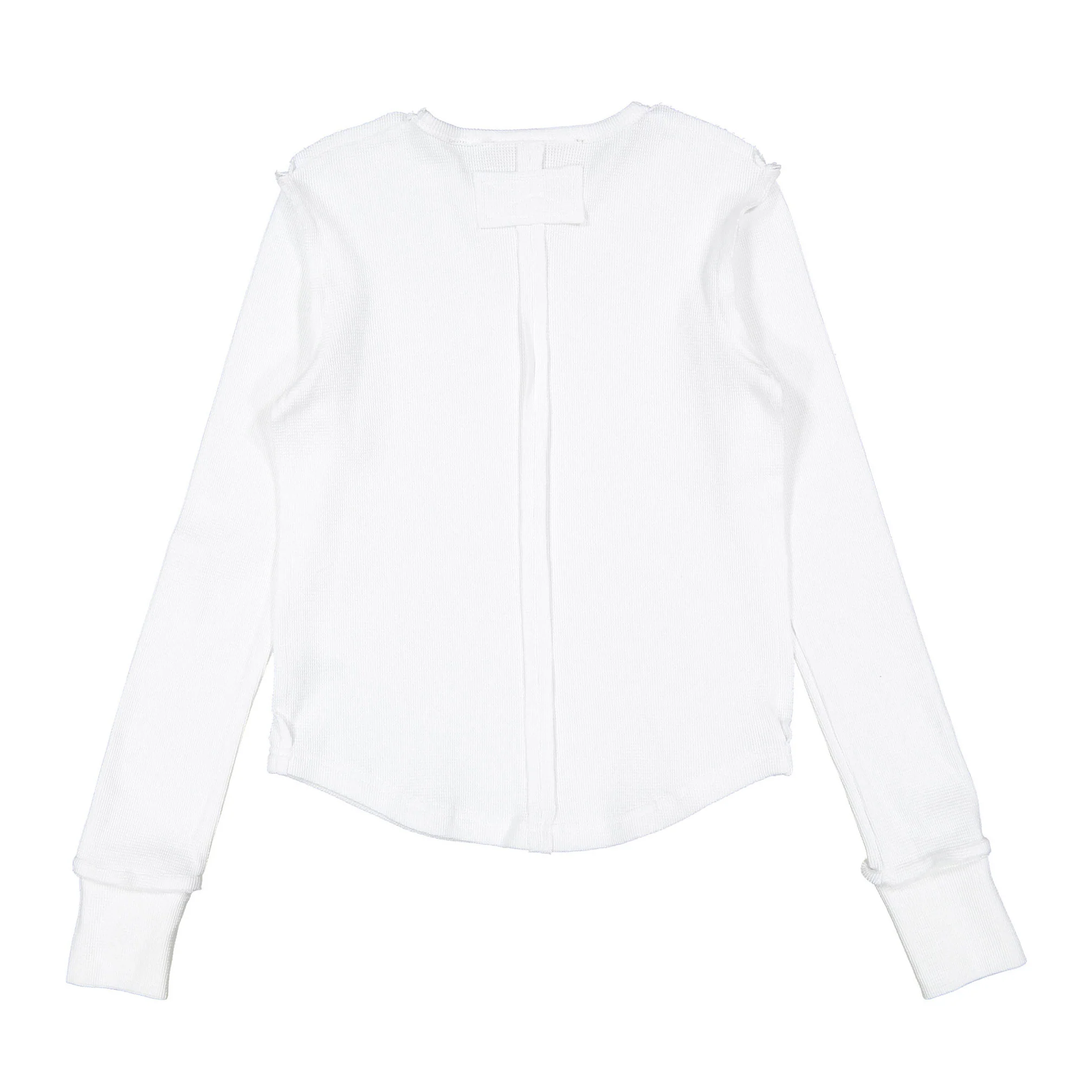Elements White Seam Waffle Tee - Image 3