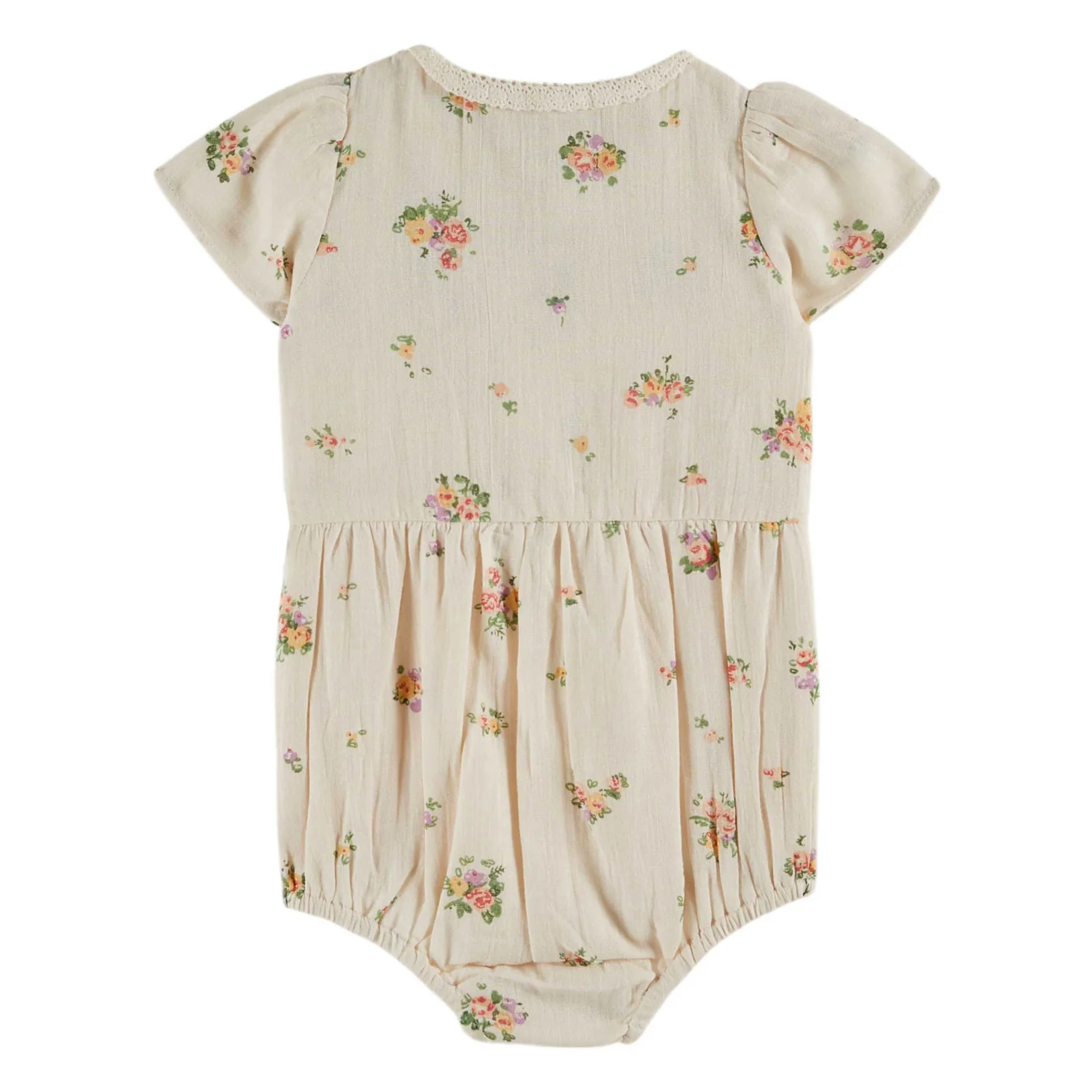 Emile et Ida Althea Smocked Romper - Image 2