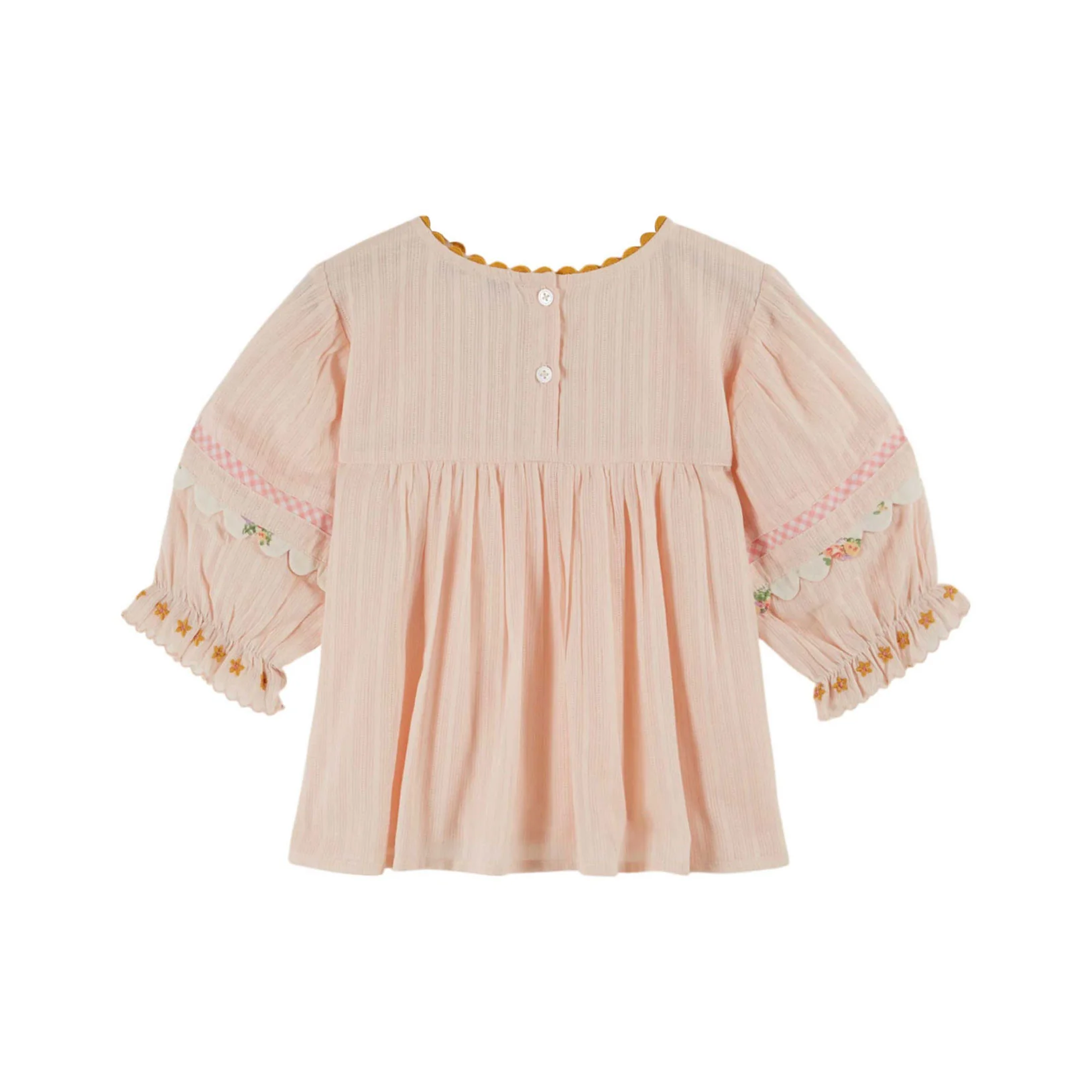 Emile et Ida Coquillage Embroidered Blouse - Image 2