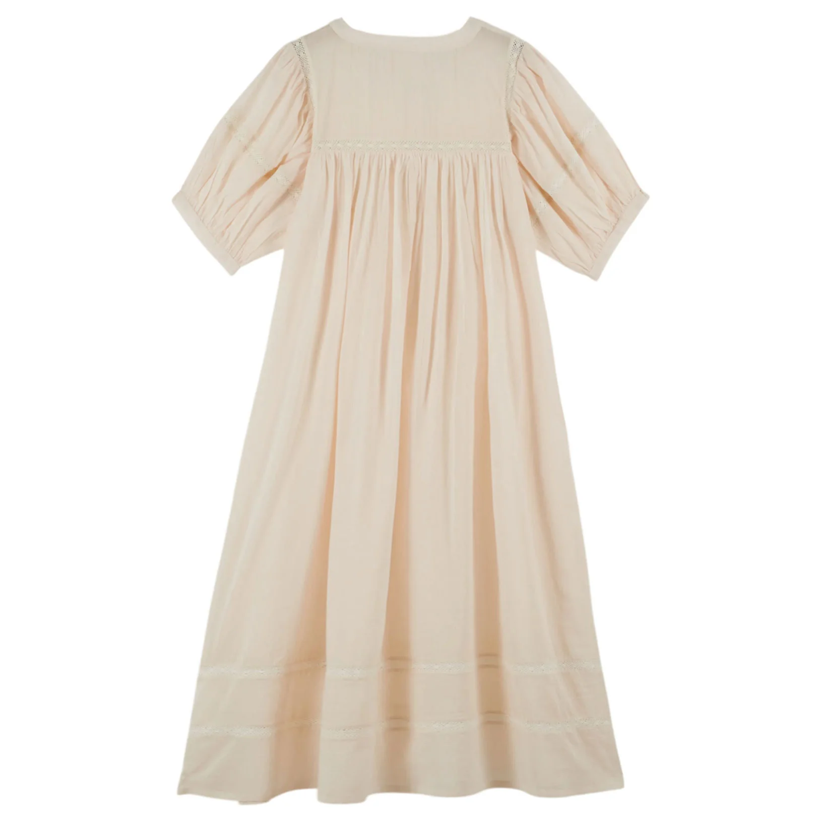 Emile et Ida Cotton Voile Lace Women Dress - Image 2