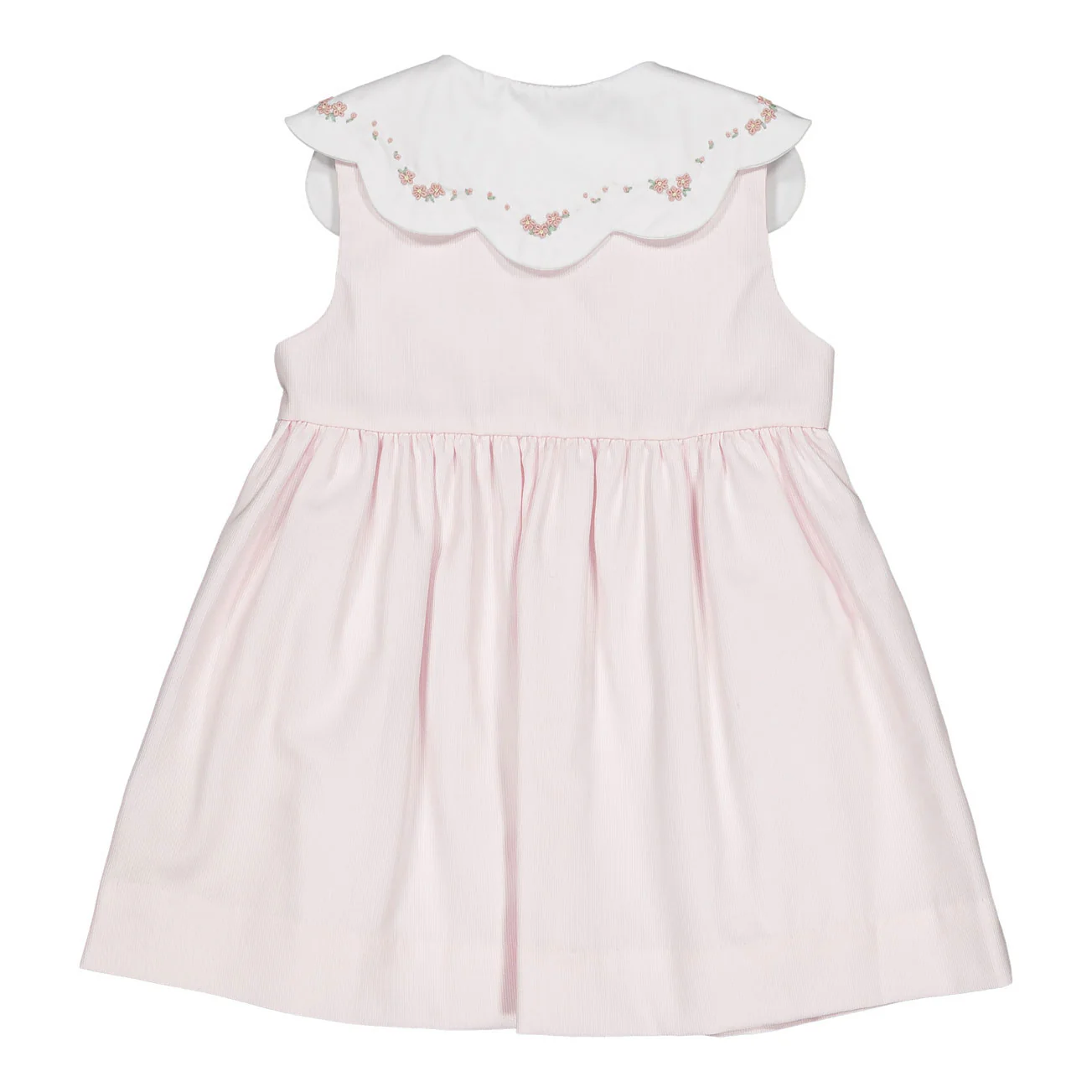 Kidiwi Pink Pique Colette Dress - Image 3