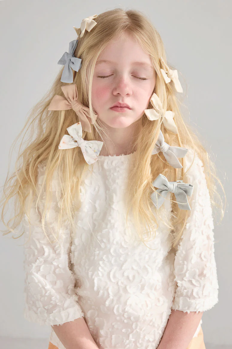 Knot Hairbands  Blush Tidal Tee Bow Set - Image 2