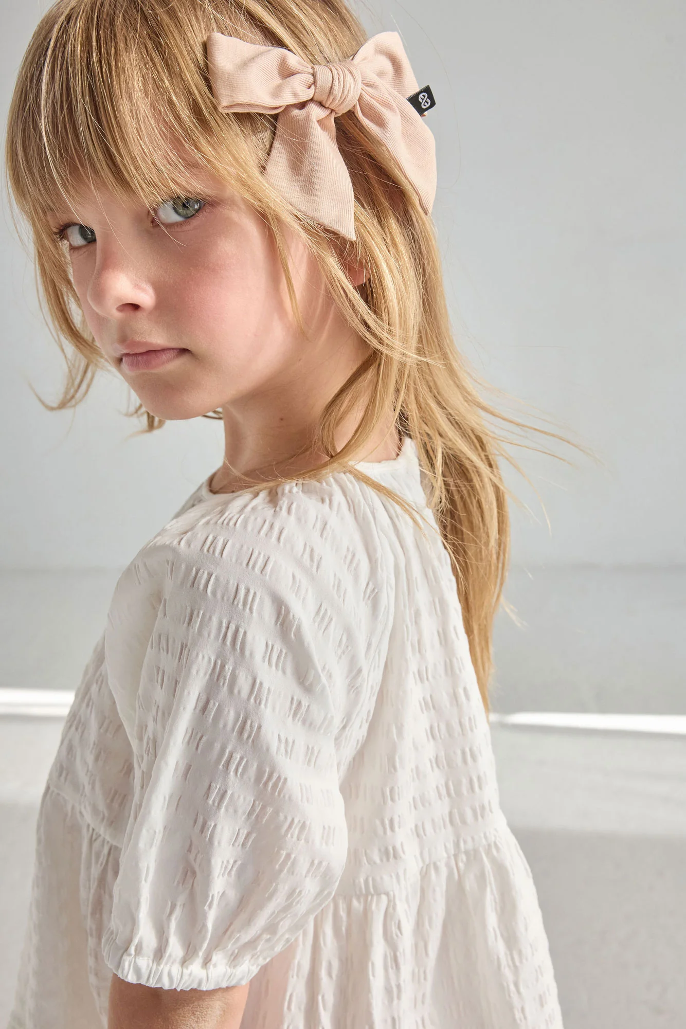 Knot Hairbands  Coral Seabreeze Bow - Image 2