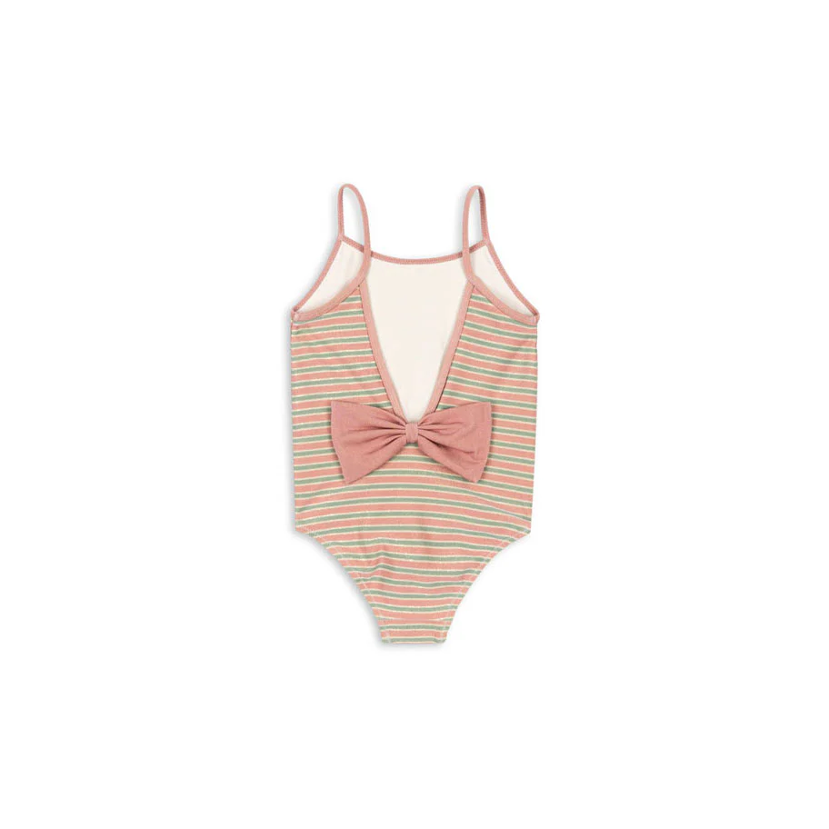 Konges Slojd Blush Stripe Bowwow Swimsuit - Image 3