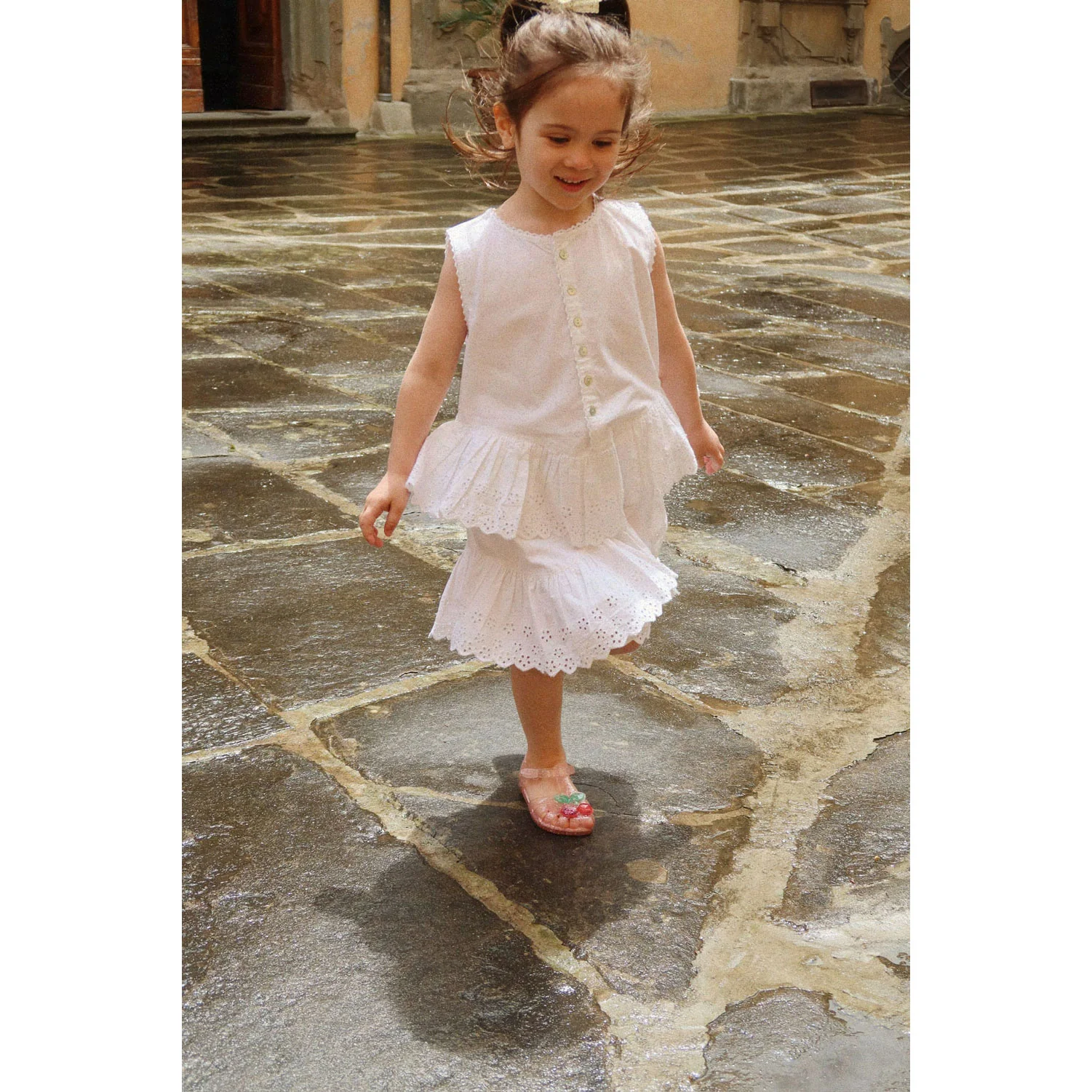 Konges Slojd Bright White Evelina Dress - Image 2
