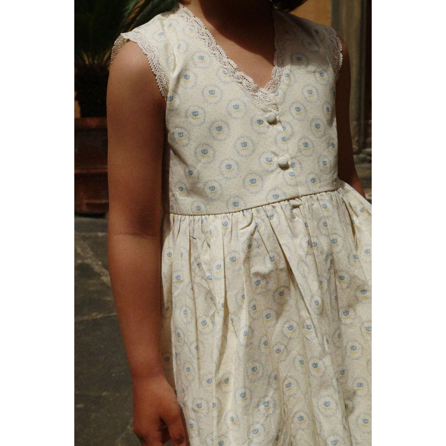 Konges Slojd Ciel Mirage Coeur Lace Dress - Image 2