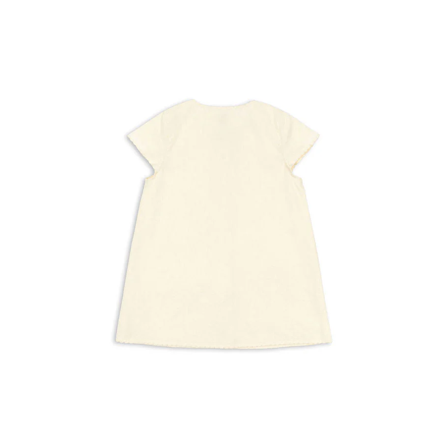 Konges Slojd Cloud Cream Evia Cherry Dress - Image 3
