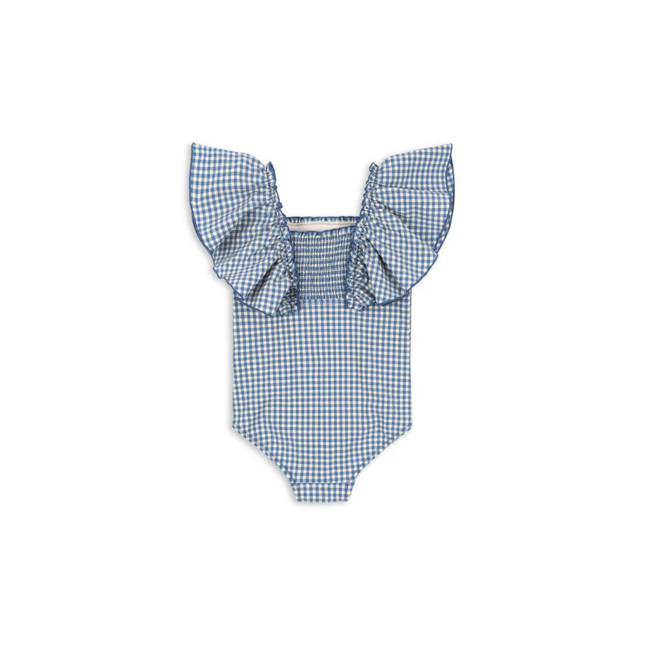 Konges Slojd Harbor Check Fresia Swimsuit - Image 3
