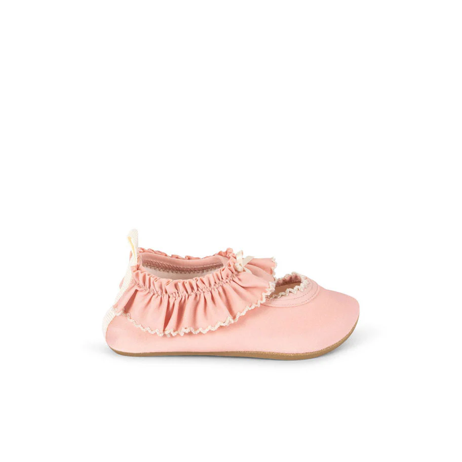 Konges Slojd Powder Pink Kitty Frill Swim Shoes - Image 2
