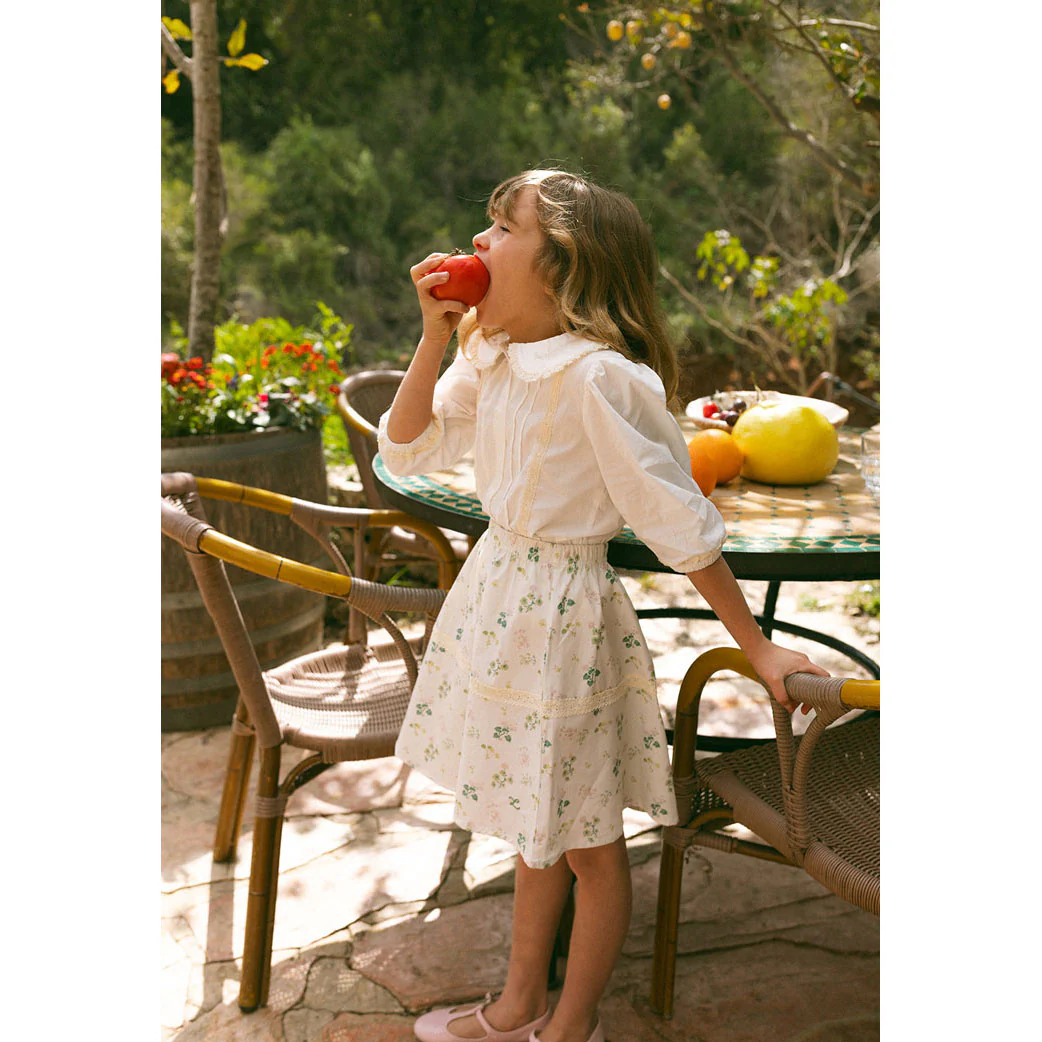 L by Ladida Cream 3/4 Sleeve Lace Blouse - Image 2