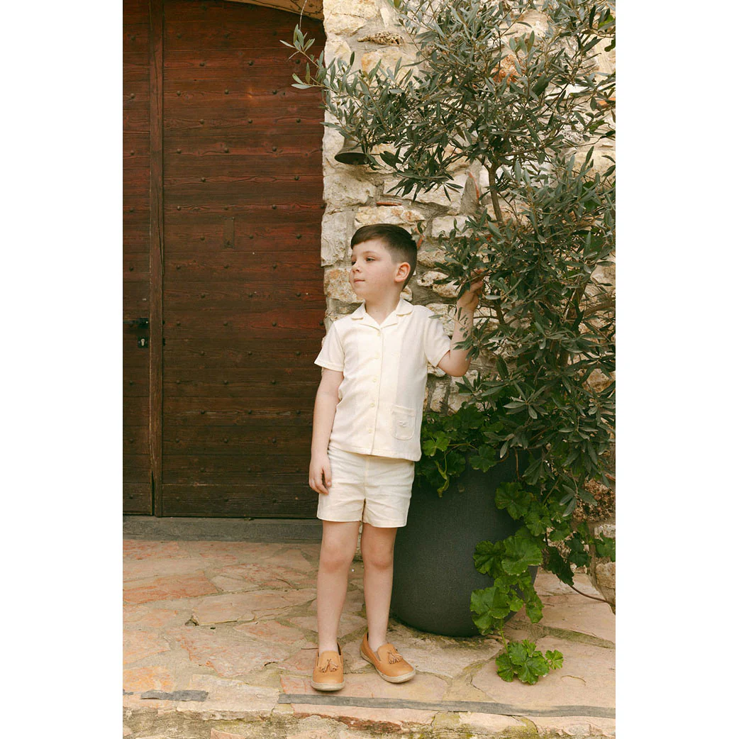 L by Ladida Cream Shorts - Image 2