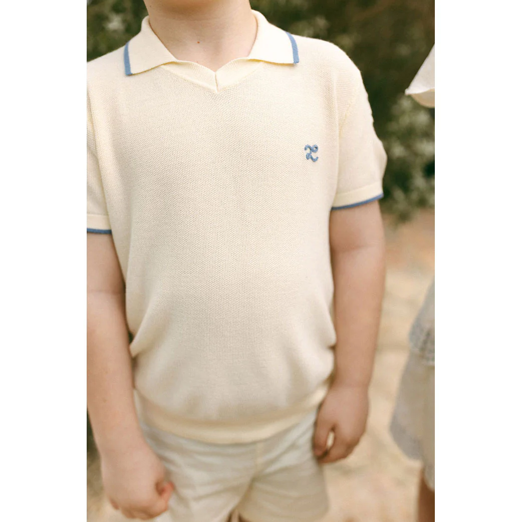 L by Ladida Cream V Neck Line Sweater - Image 3